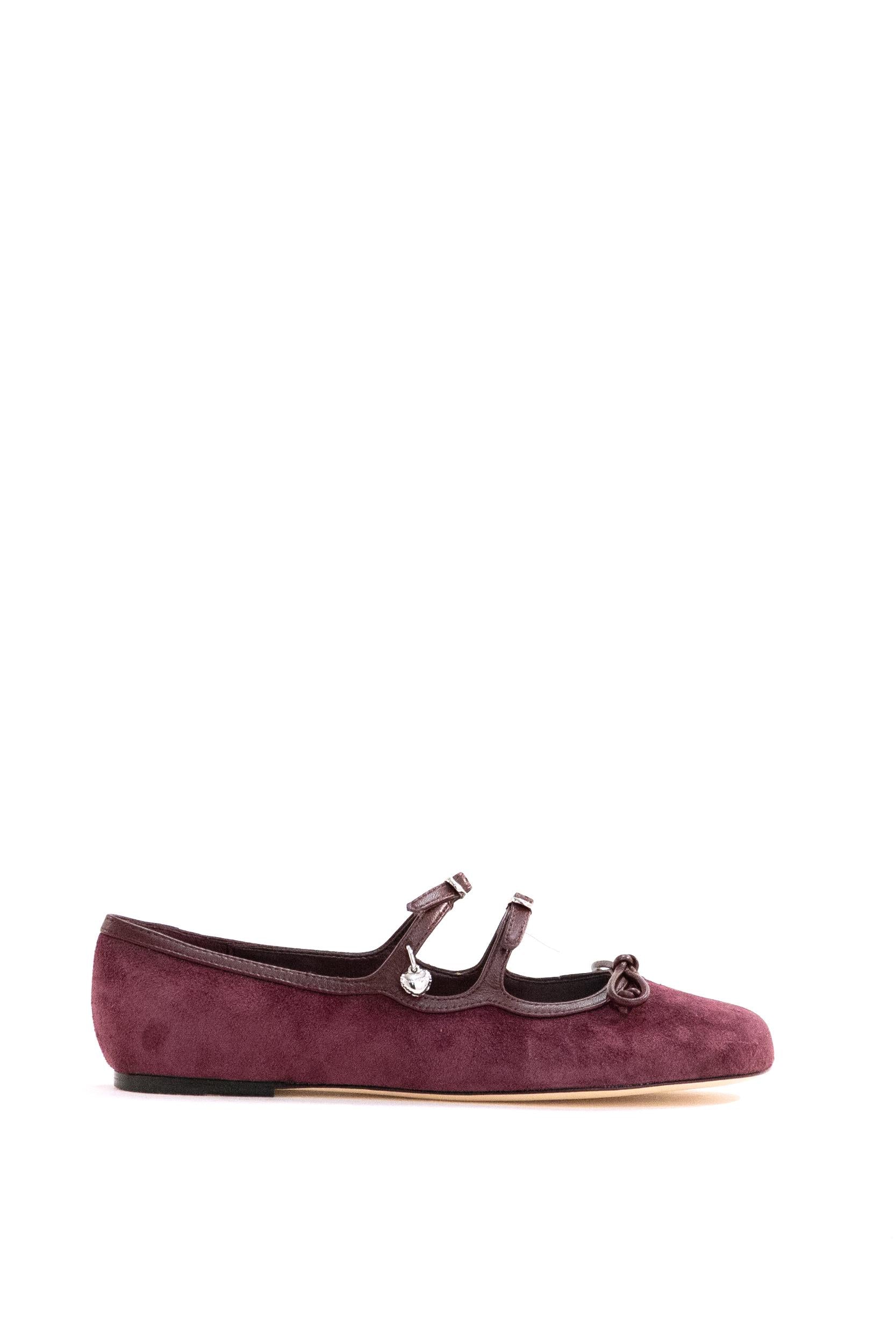MARC JACOBS Ballerine Kiki colore viola<BR/> 2F5FFL001F21 510 MARC JACOBS
