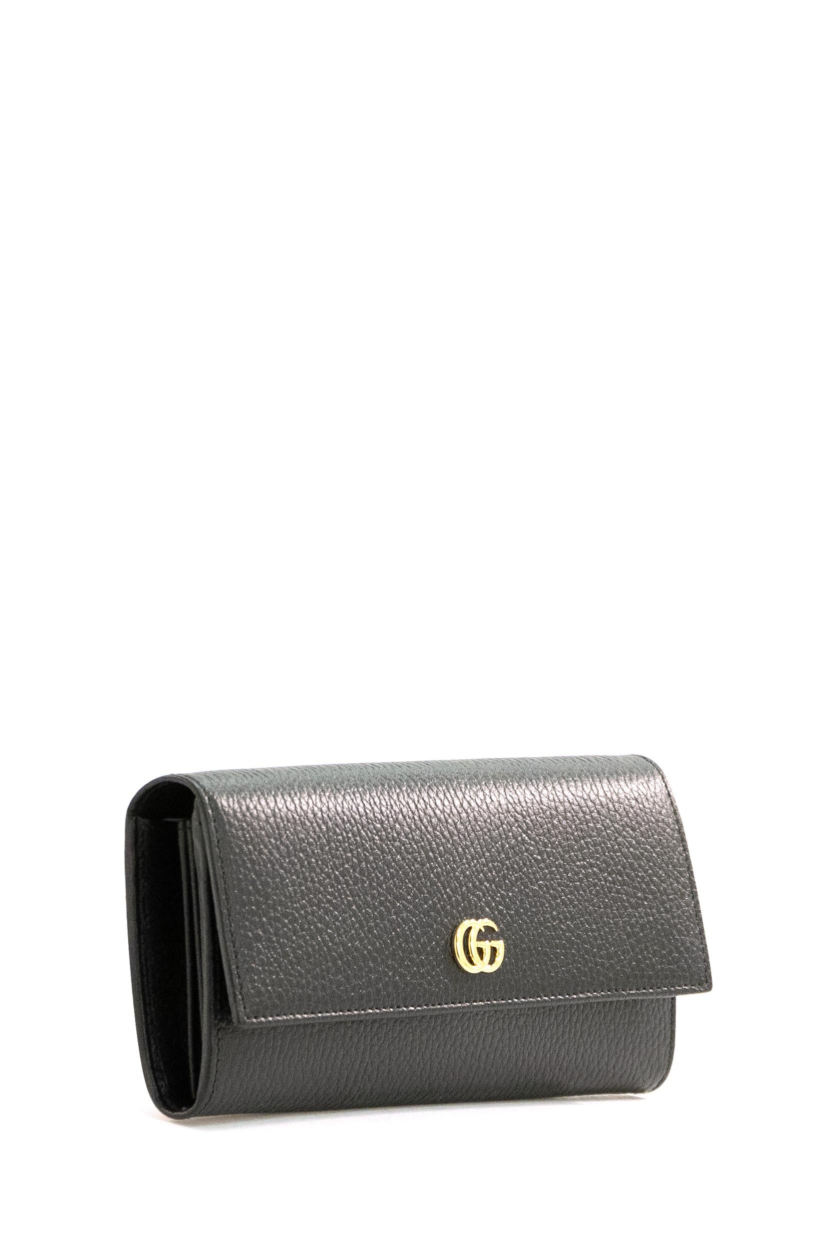 Portafoglio Continental<BR/> 456116 CAO0G 1000 GUCCI