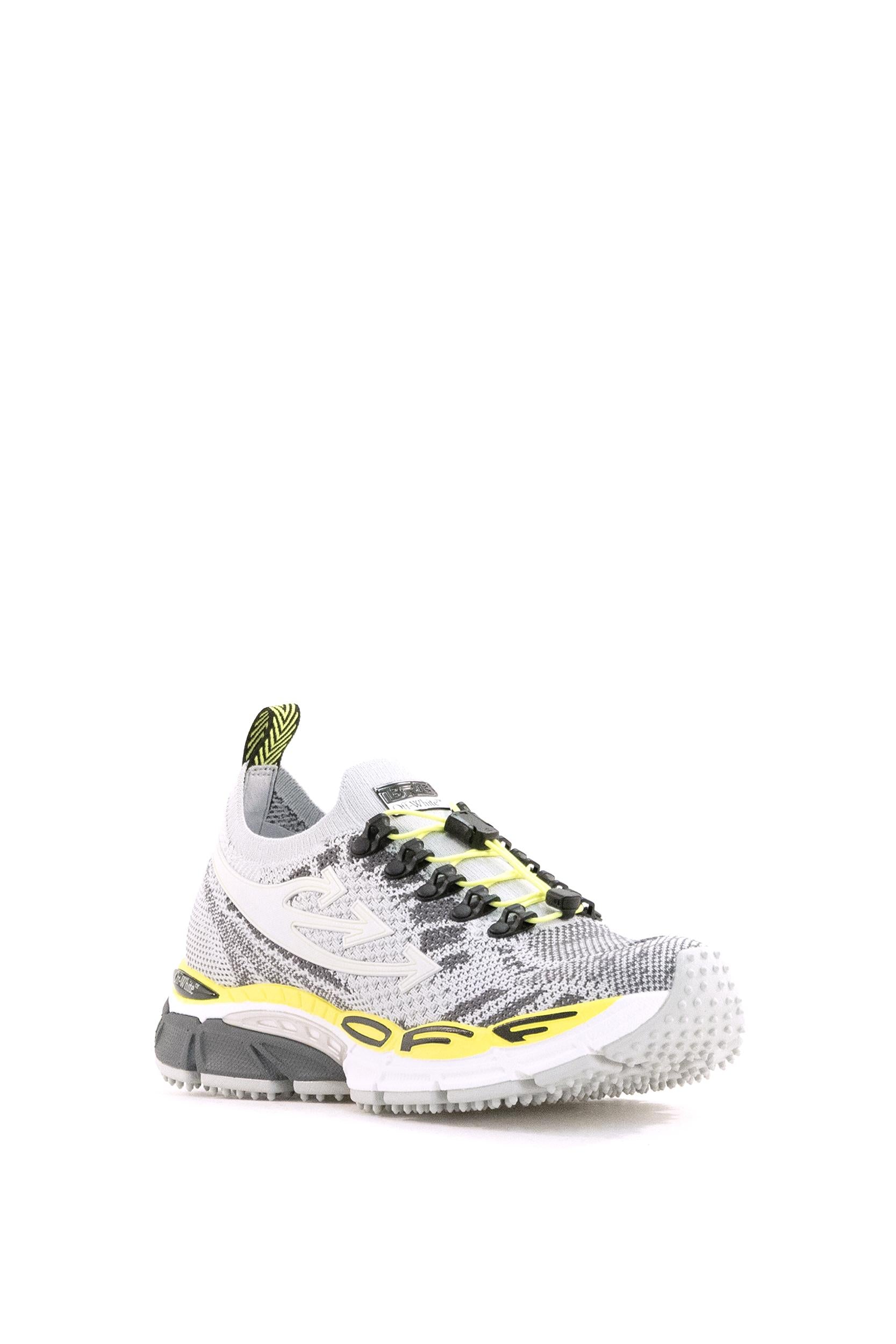 Sneakers Be Right Back in pelle sintetica e mesh <BR/> M2AOS6F001OFW0565 GREY YELLOW OFF WHITE