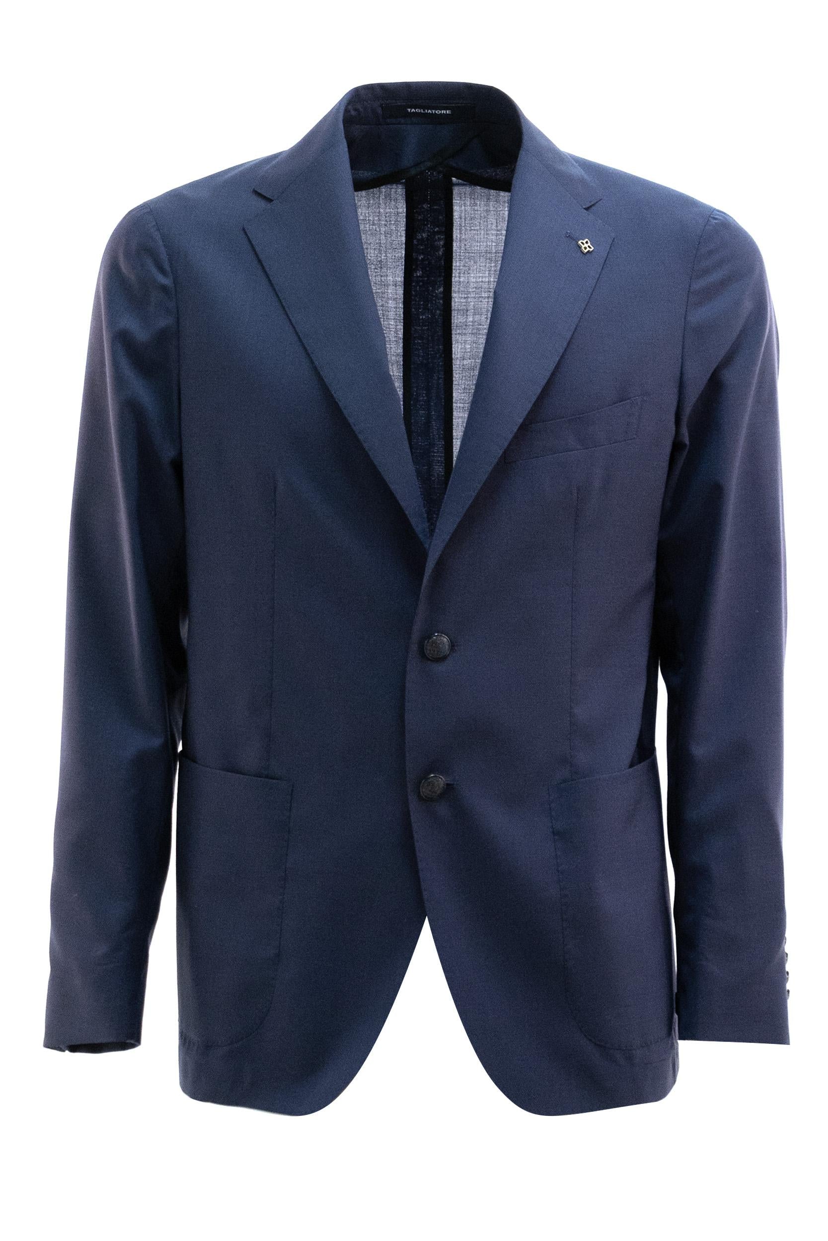 Giacca in Lana e Seta<BR/> 1SMC22K-PE 520109 B1014 TAGLIATORE