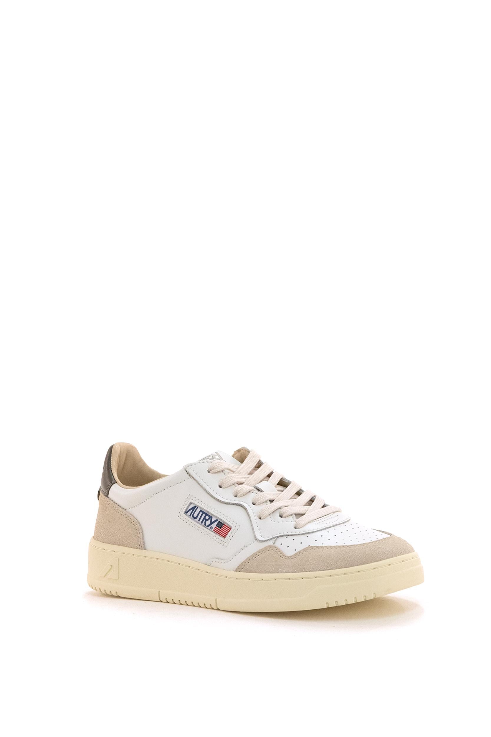 Sneakers Medalist<BR/> AULM LS01 WHT/MOREL AUTRY