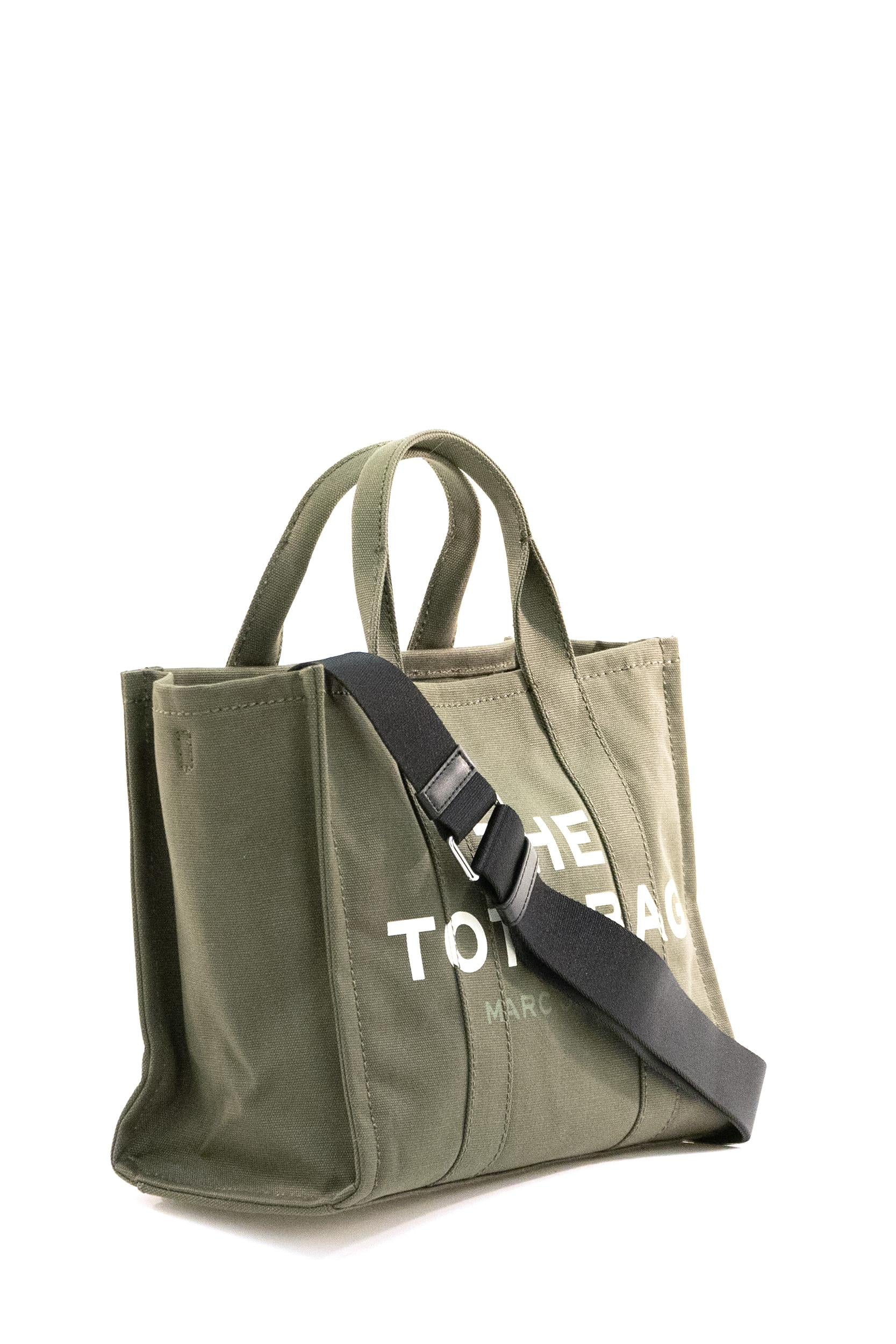 Borsa The Tote canvas color verde<BR/> M0016161 305 MARC JACOBS