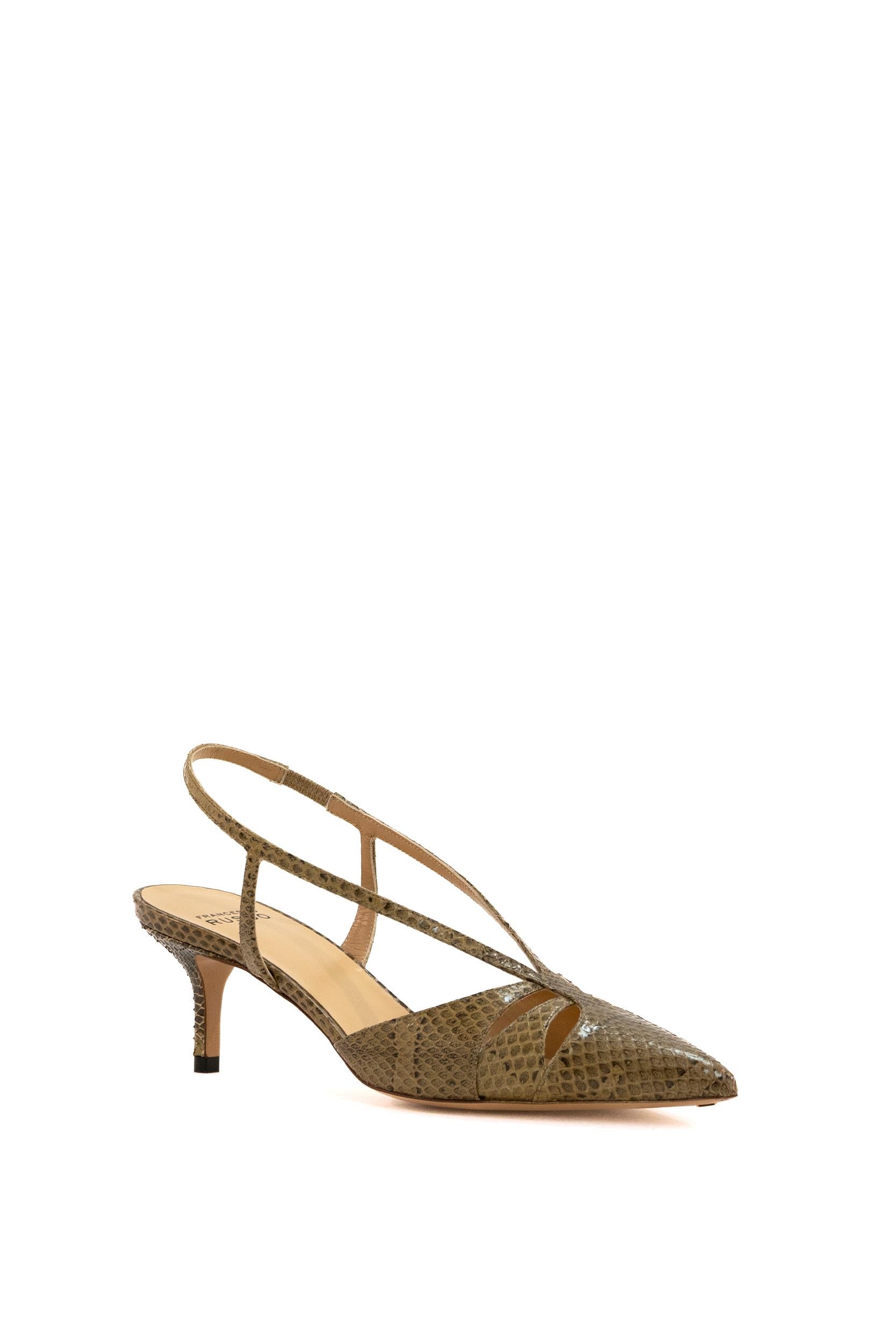 Slingback Cut-out<BR/> RIP922 N232 341 FRANCESCO RUSSO