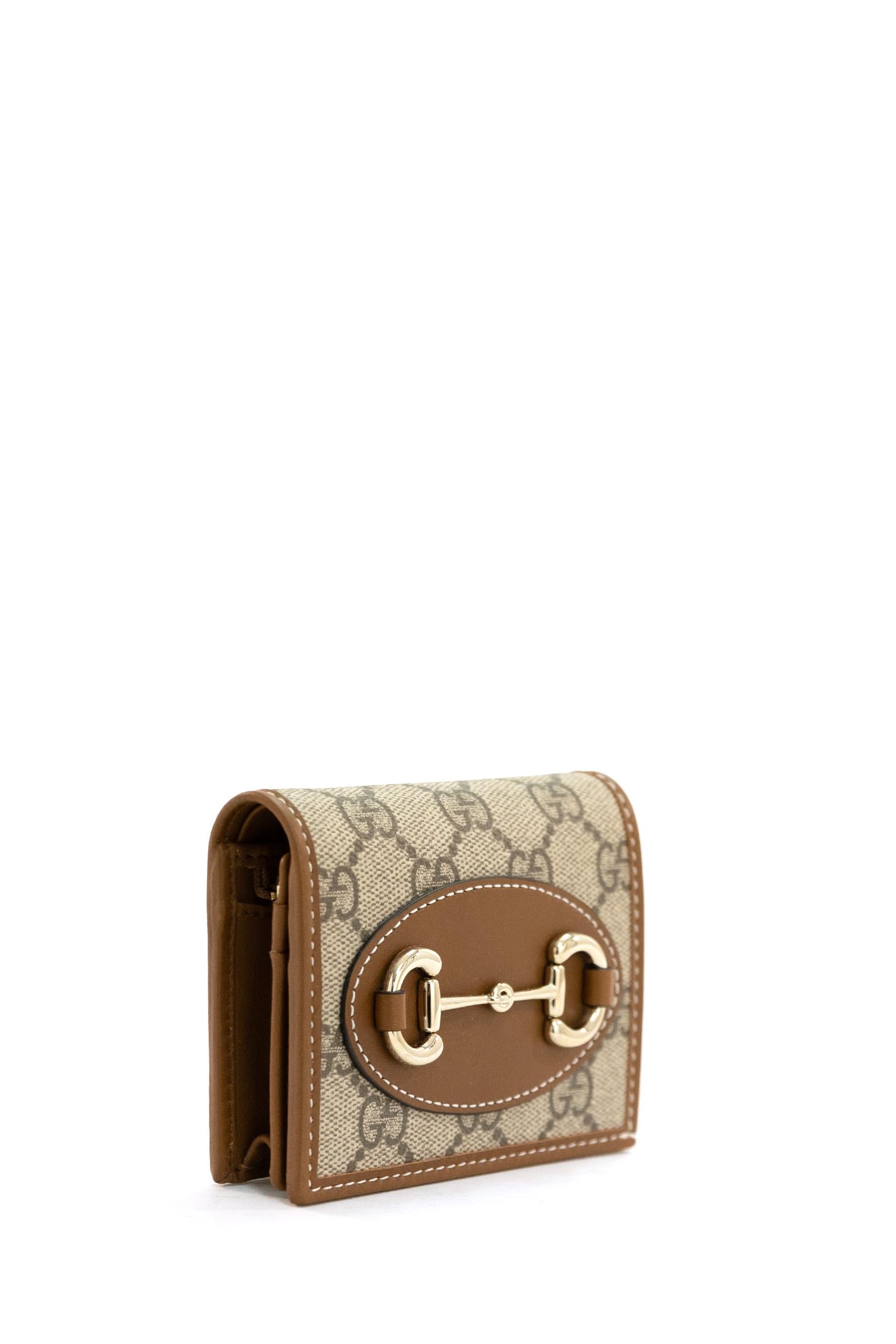 Portafoglio Horsebit <BR/> 621887 FAD6L 9758 GUCCI