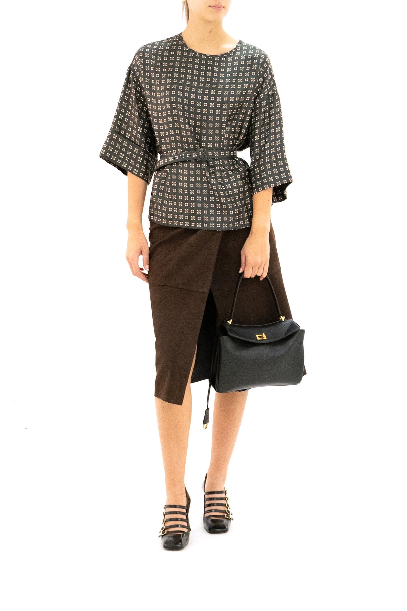 Blusa in Seta<BR/> SIE-D313093 822 P.A.R.O.S.H.