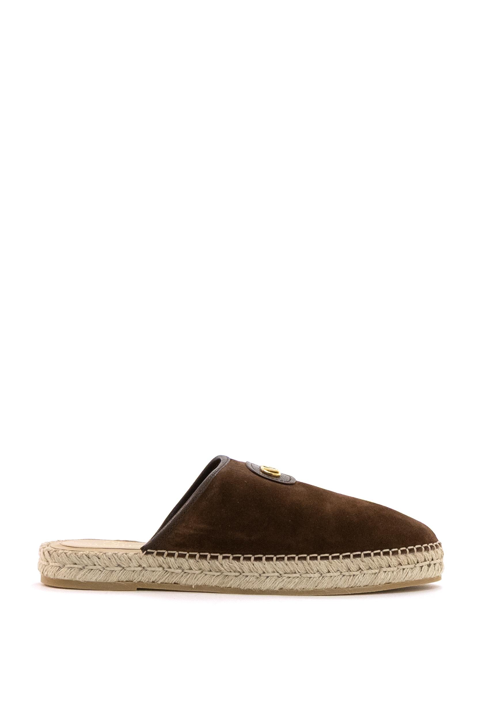 Mules in Pelle Scamosciata<BR/> 8Y2S0M69CKQ 7N9 VALENTINO GARAVANI