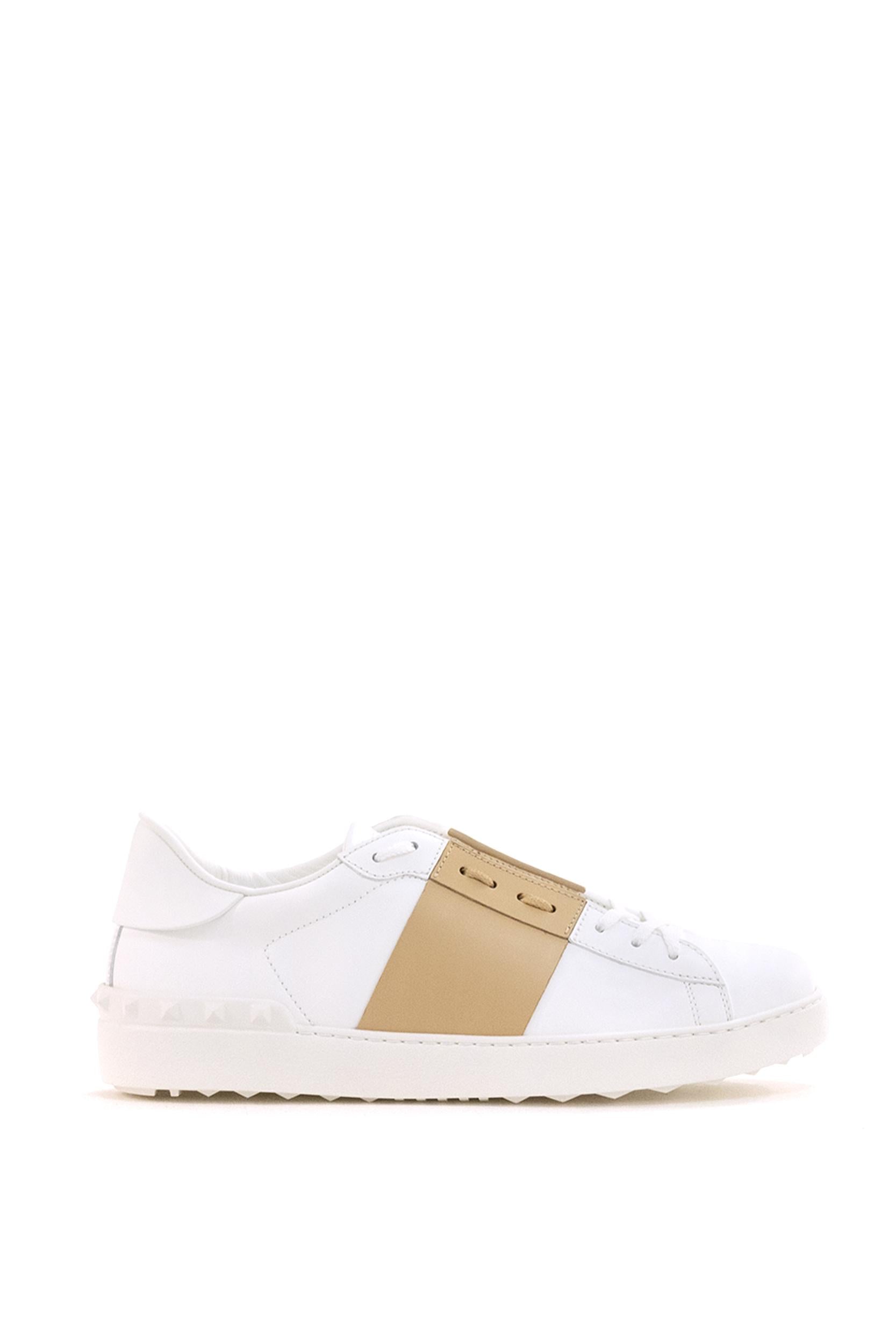 Sneaker Open in Pelle<BR/> 8Y2S0830BLU DAH VALENTINO GARAVANI