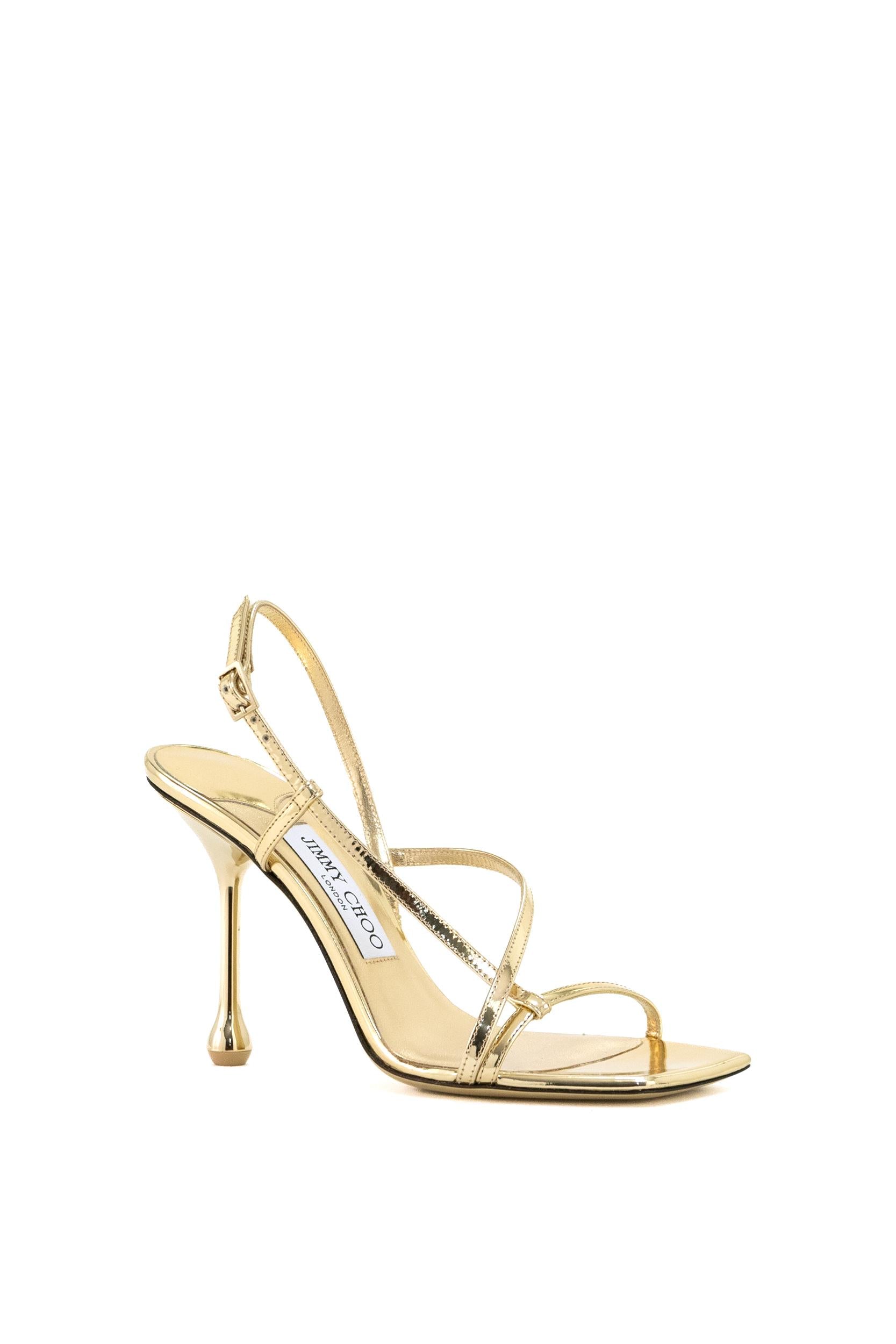 Sandali Etana<BR/> ETANA 95 QUI GOLD JIMMY CHOO
