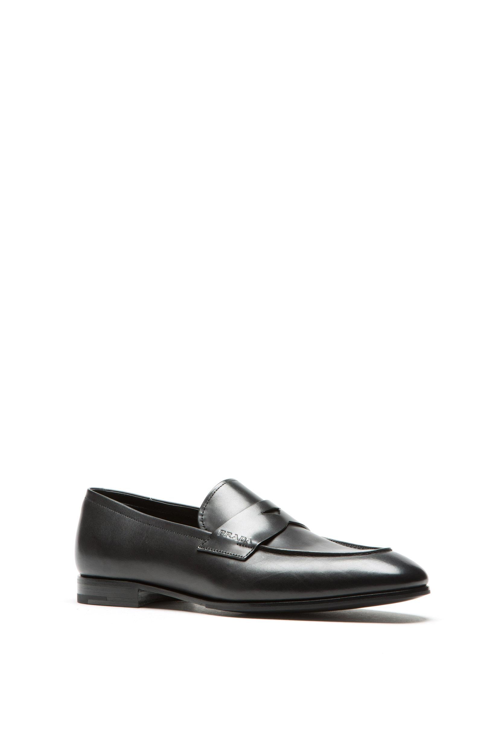Prada 2DB185 248F0002 mocassini in pelle<BR/> 2DB185 248 F0002 PRADA
