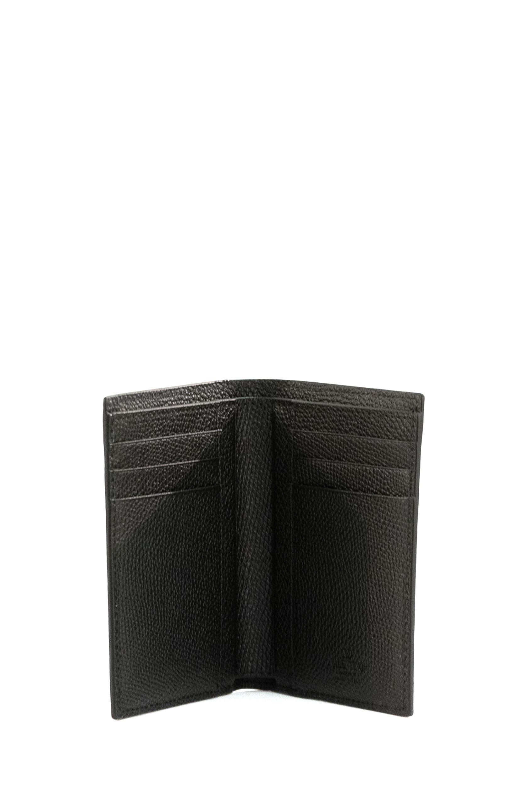 Portacarte Vlogo Signature in Pelle<BR/> 8Y2P0AP1UAG 0NO VALENTINO GARAVANI