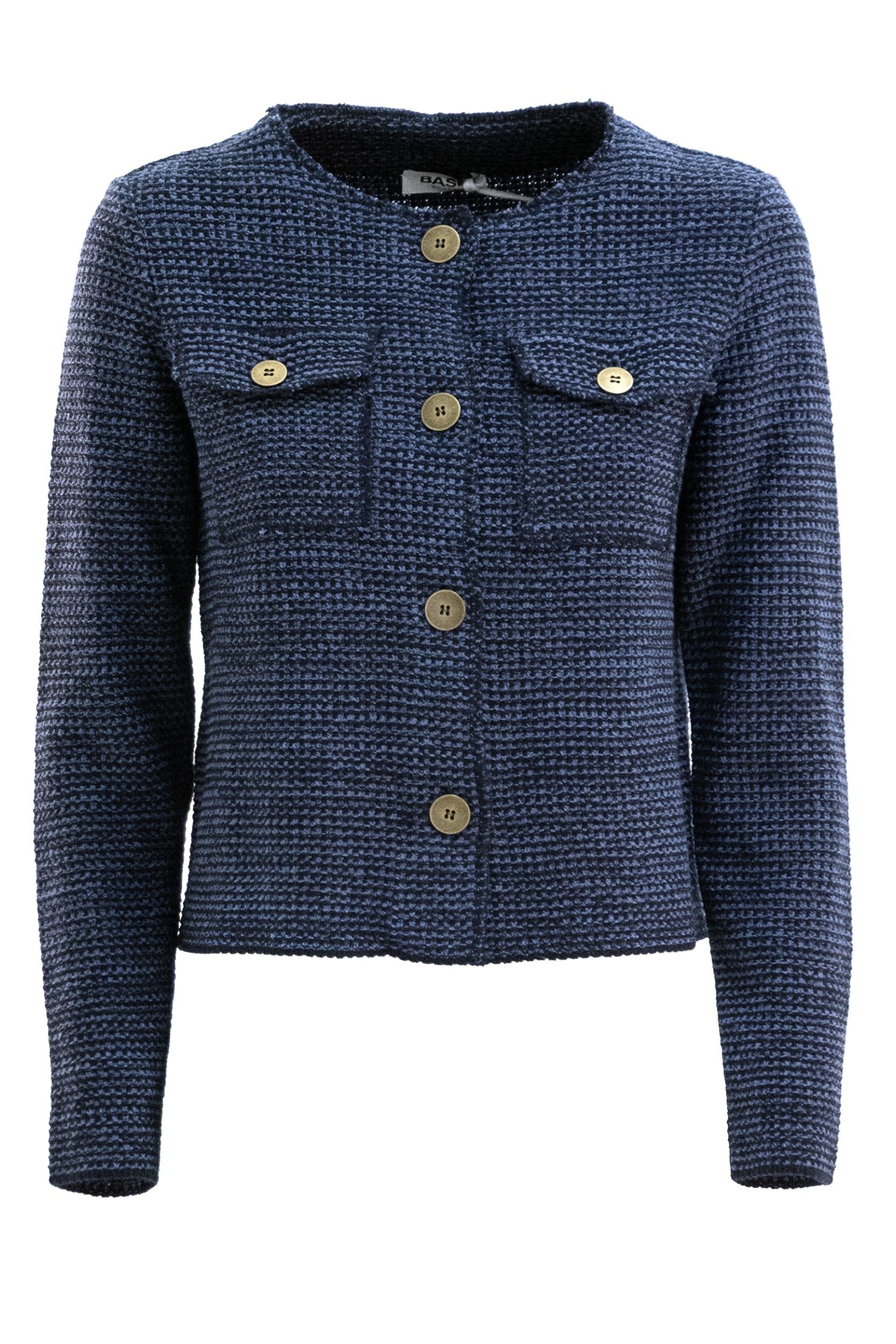 Giacca in Tweed di Cotone<BR/> B7784 3400 439 BASE