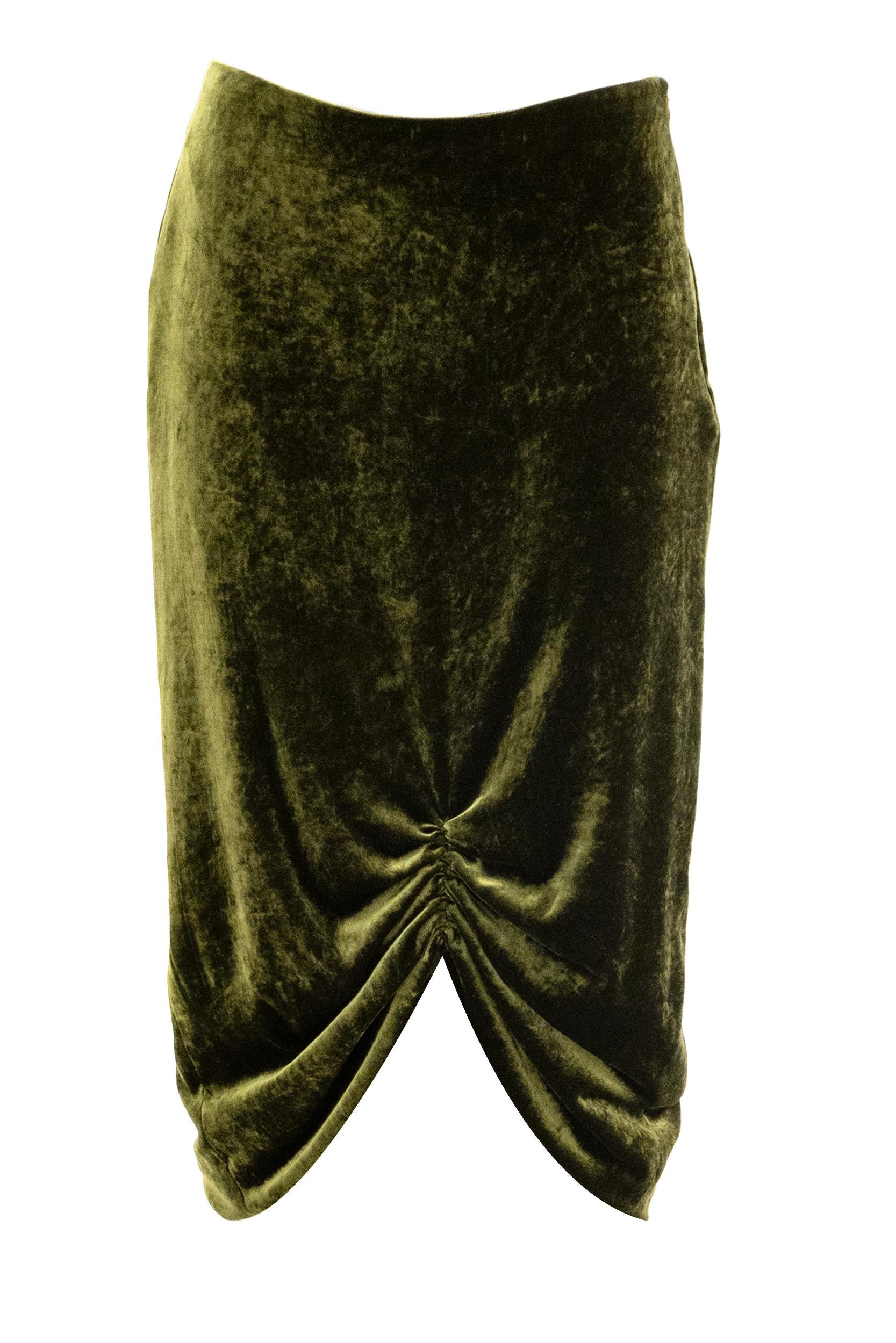 Gonna in Velluto<BR/> 8B0RAEZ5A64 825 VALENTINO GARAVANI