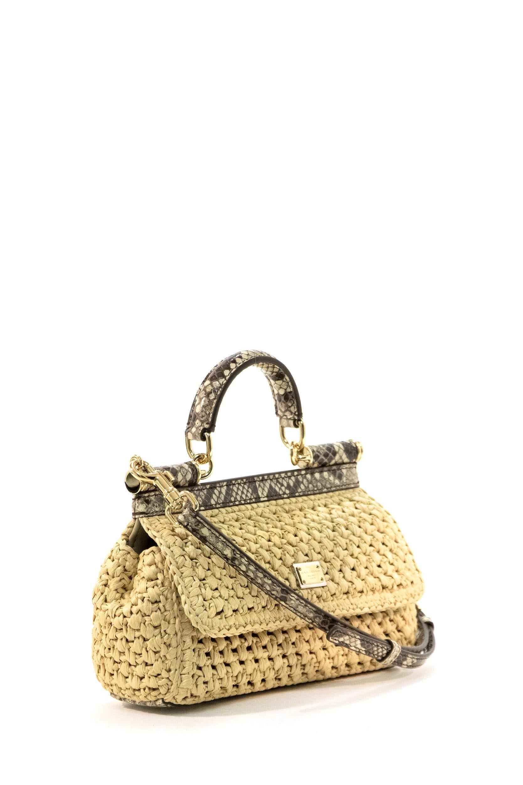 Borsa Sicily <BR/> BB7116 A2Y84 8B134 DOLCE & GABBANA