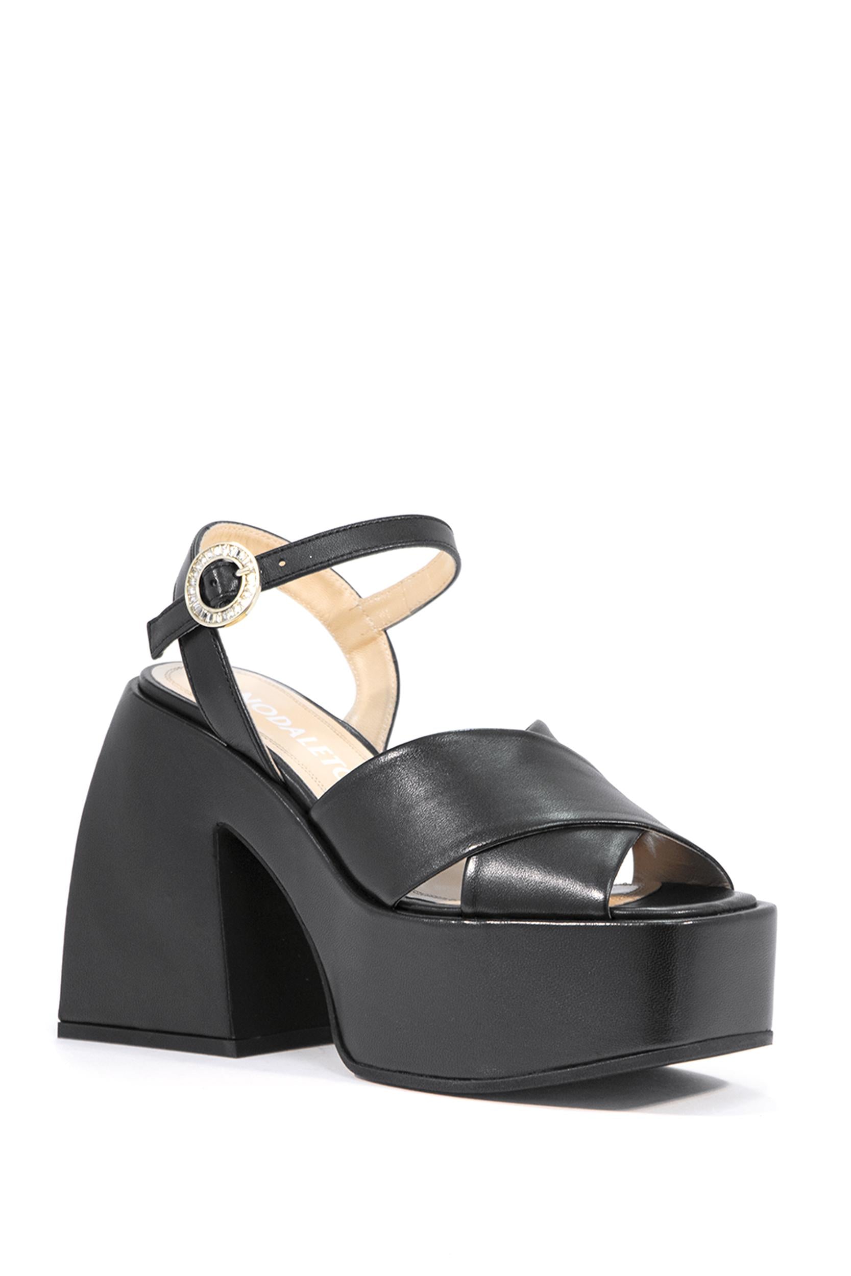 Sandalo<BR/> NO12-54-145 BLACK NODALETO