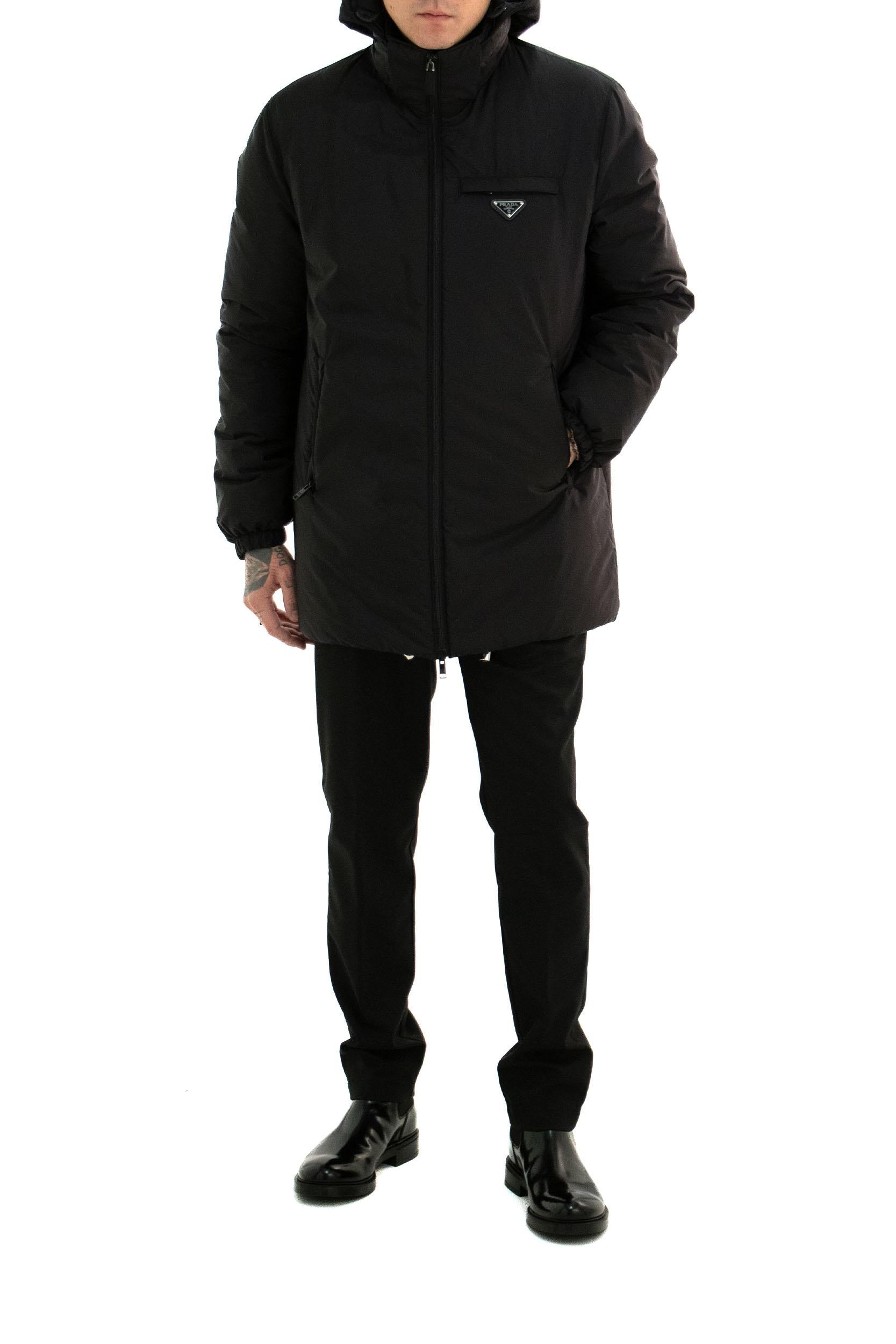 Giubbotto in Re-Nylon<BR/> SGC710 S OOO 1WQ9 F0002 PRADA
