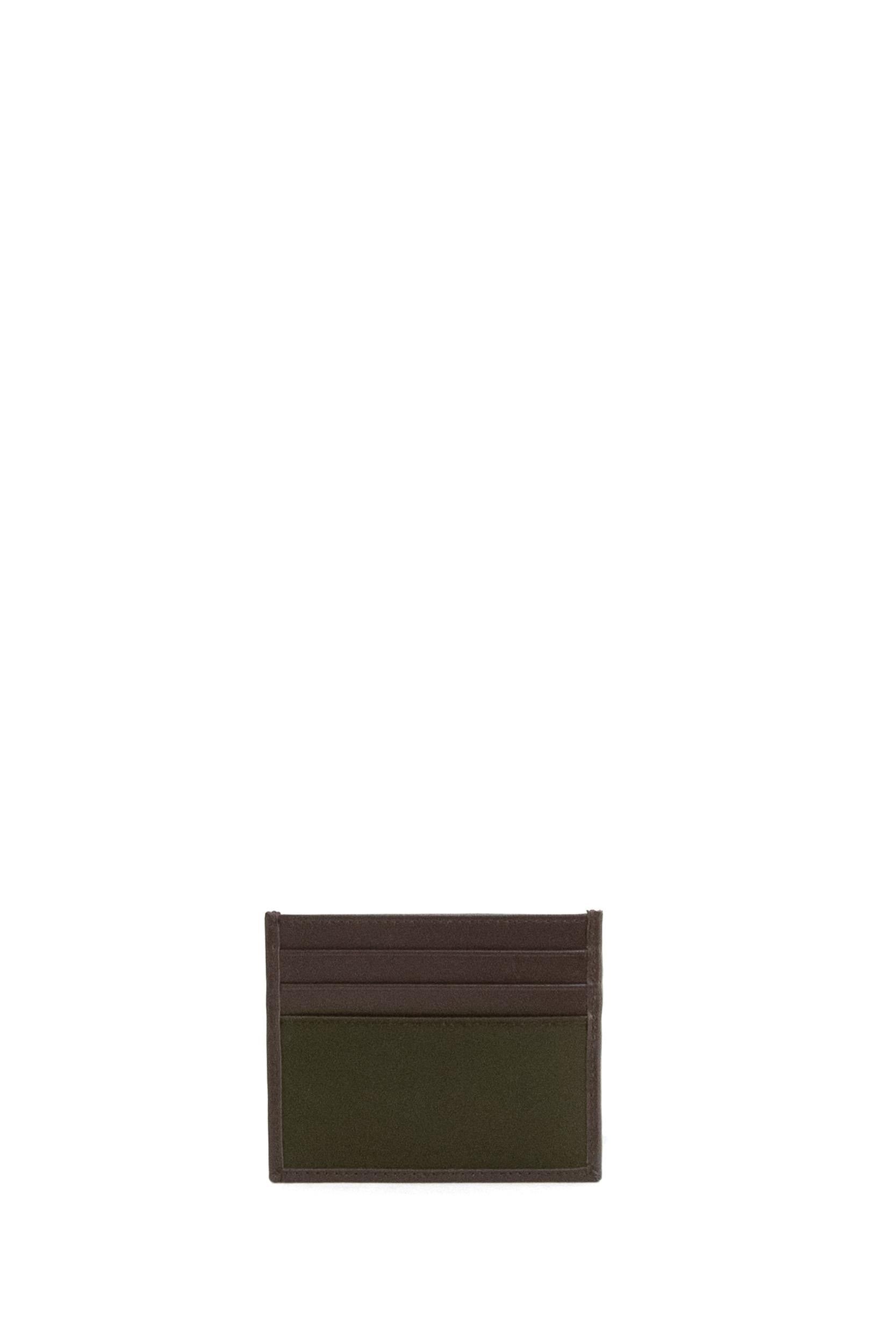 Portacarte in Re-Nylon di colore verde militare<BR/> 2MC025 2DW3 F0334 PRADA