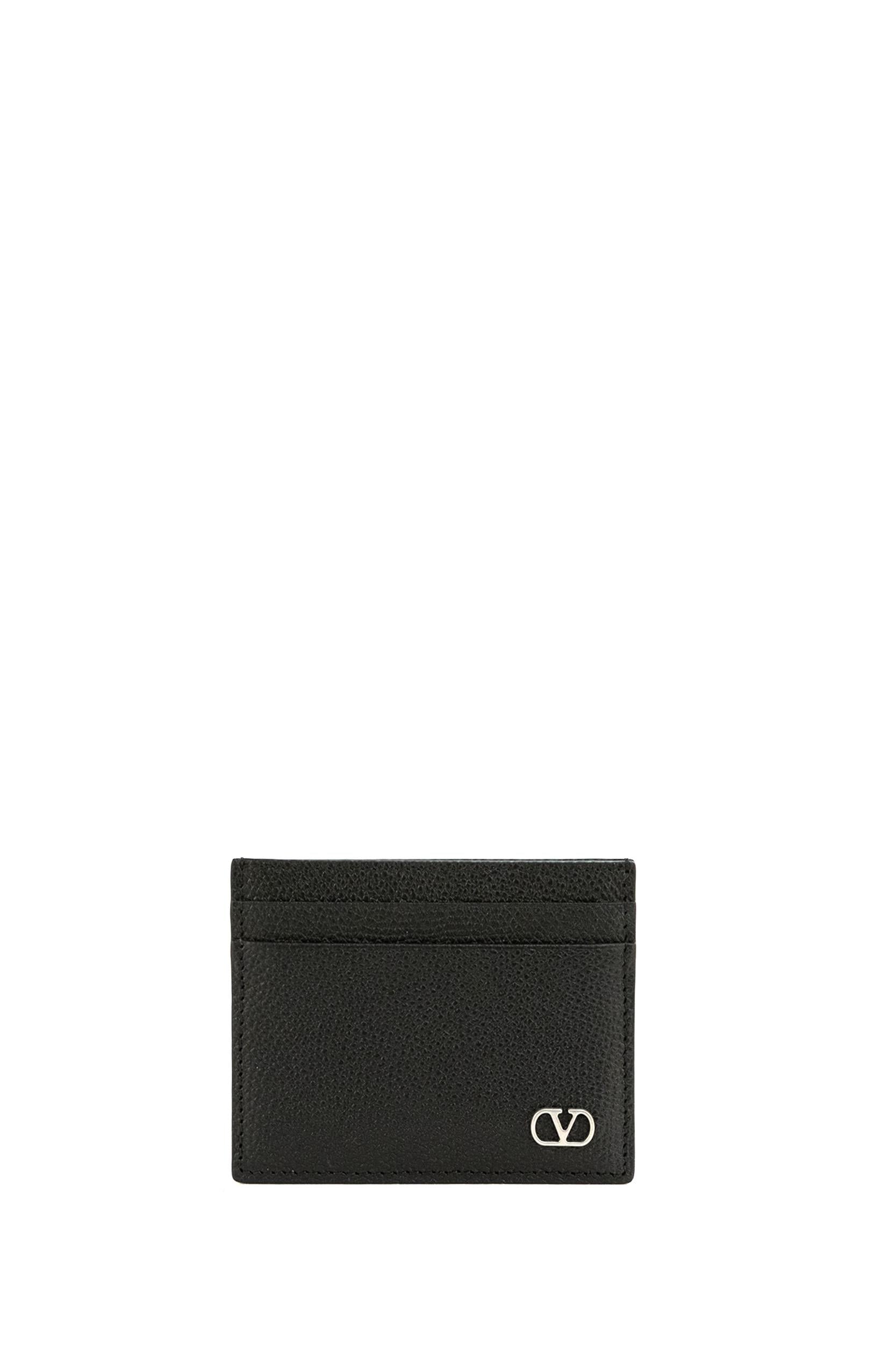 Portacarte Vlogo Signature in Pelle<BR/> 8Y2P0AP4UAG 0NO VALENTINO GARAVANI