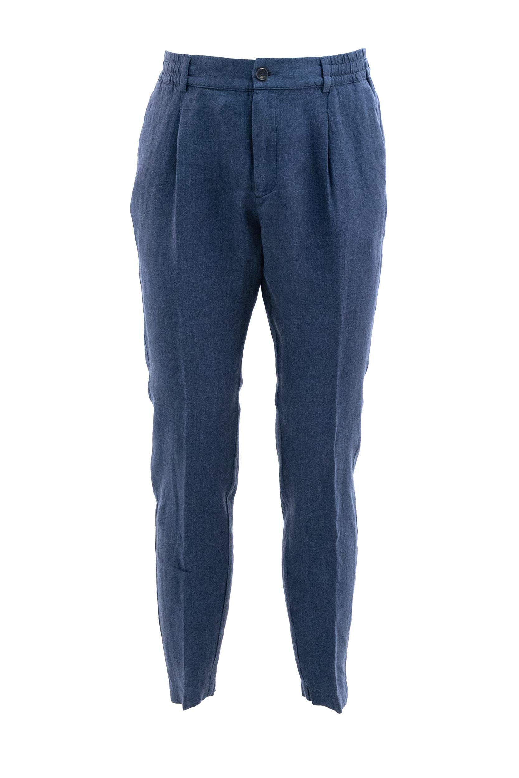 Pantaloni Mitte in Lana Tecnica<BR/> S.M04.MITTE 1712 524 CRUNA