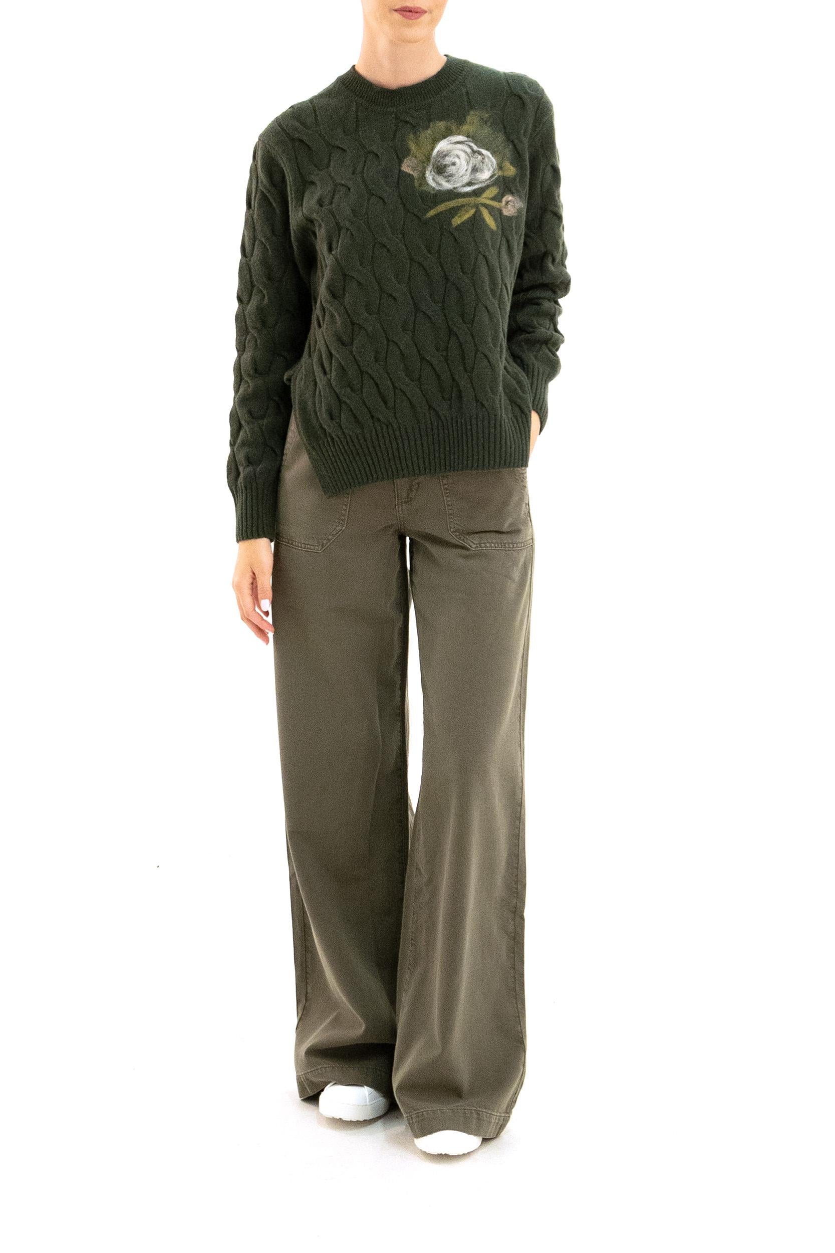 Pullover<BR/> 30023004 DARK OLIVE ERDEM