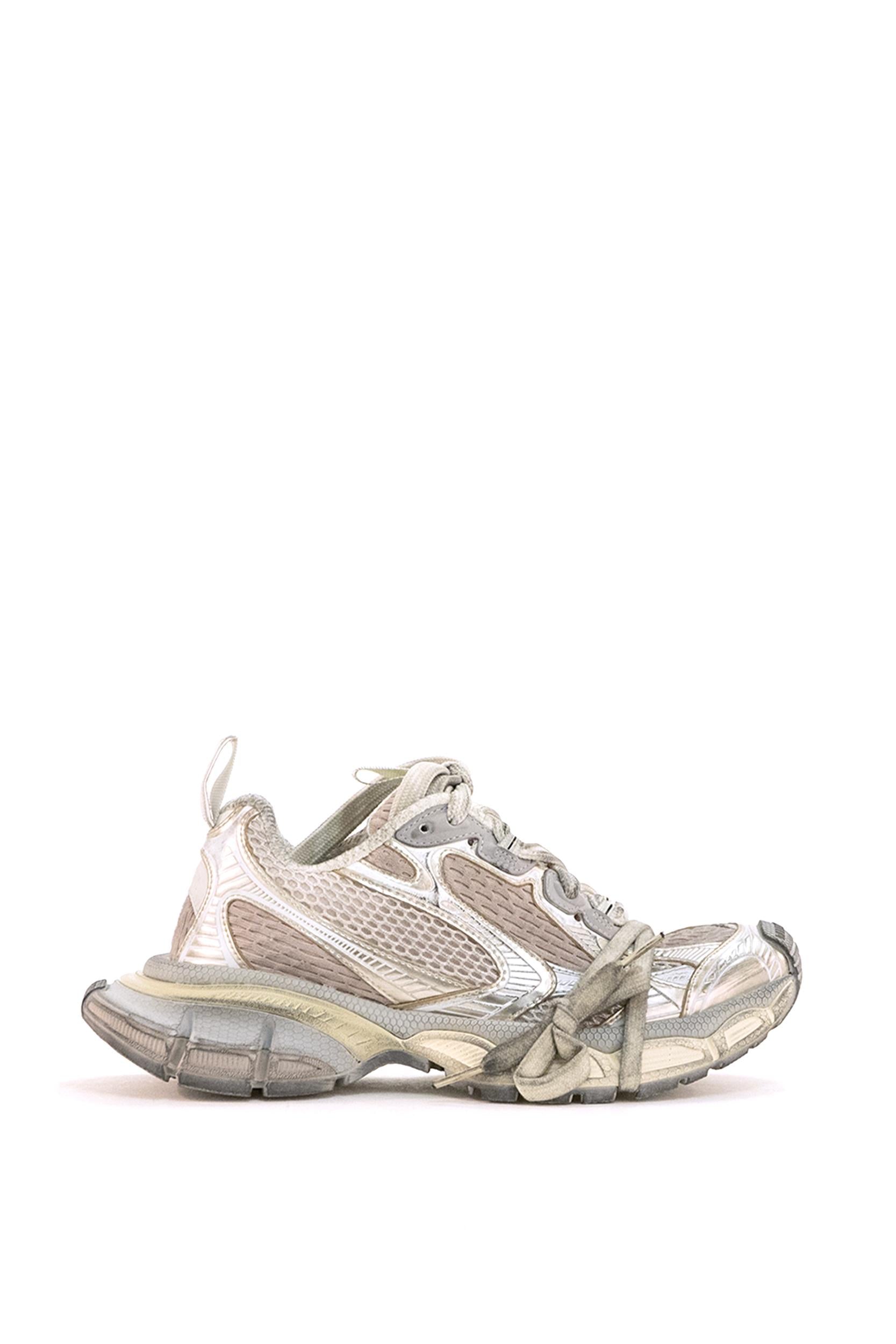 Sneakers 3XL in rete e gomma color beige<BR/> 734731 W3XL4 9191 BALENCIAGA