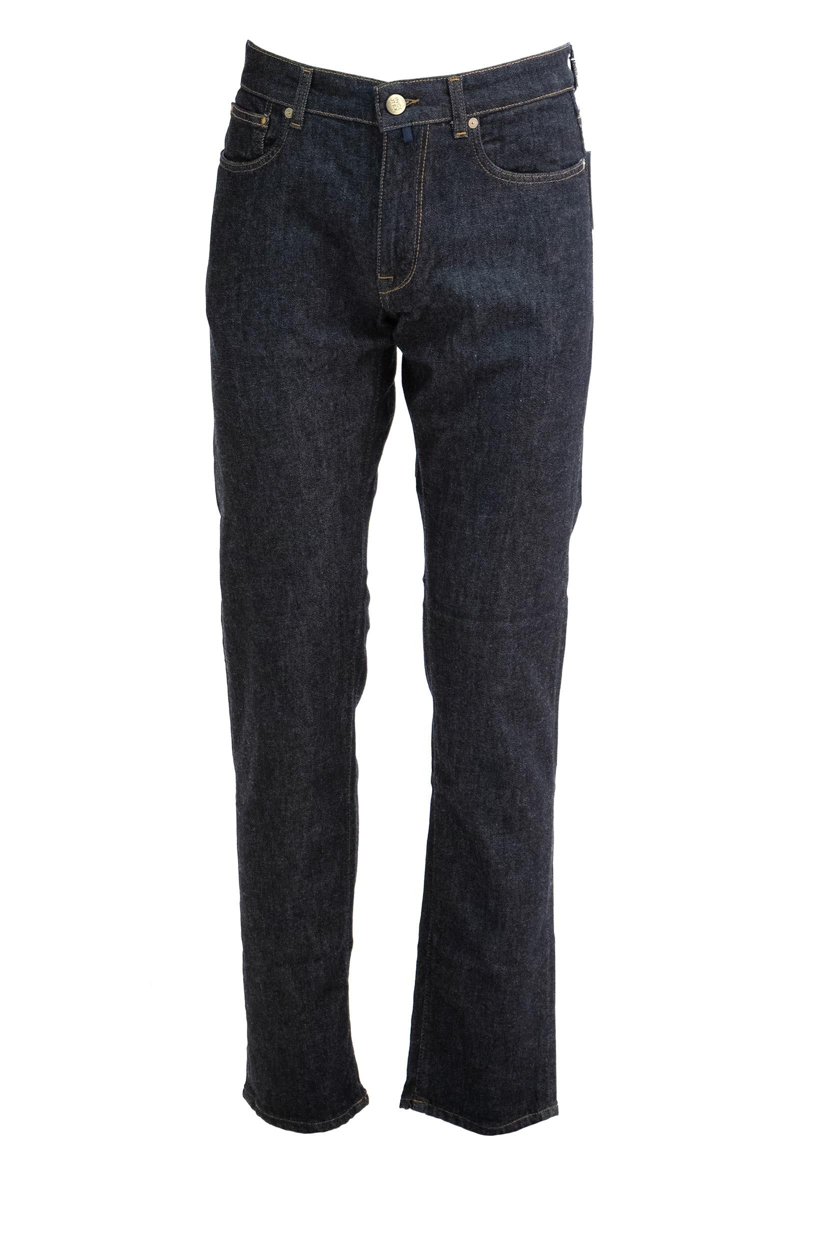 Jeans in denim di colore blu scuro<BR/> S0007L 2618A W01A INCOTEX BLUE DIVISION