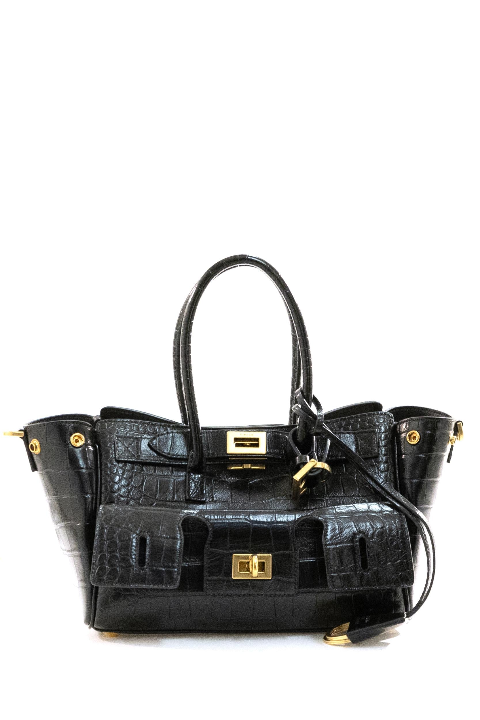 Borsa Carry All Bel Air<BR/> 835732 2AB0X 1000 BALENCIAGA