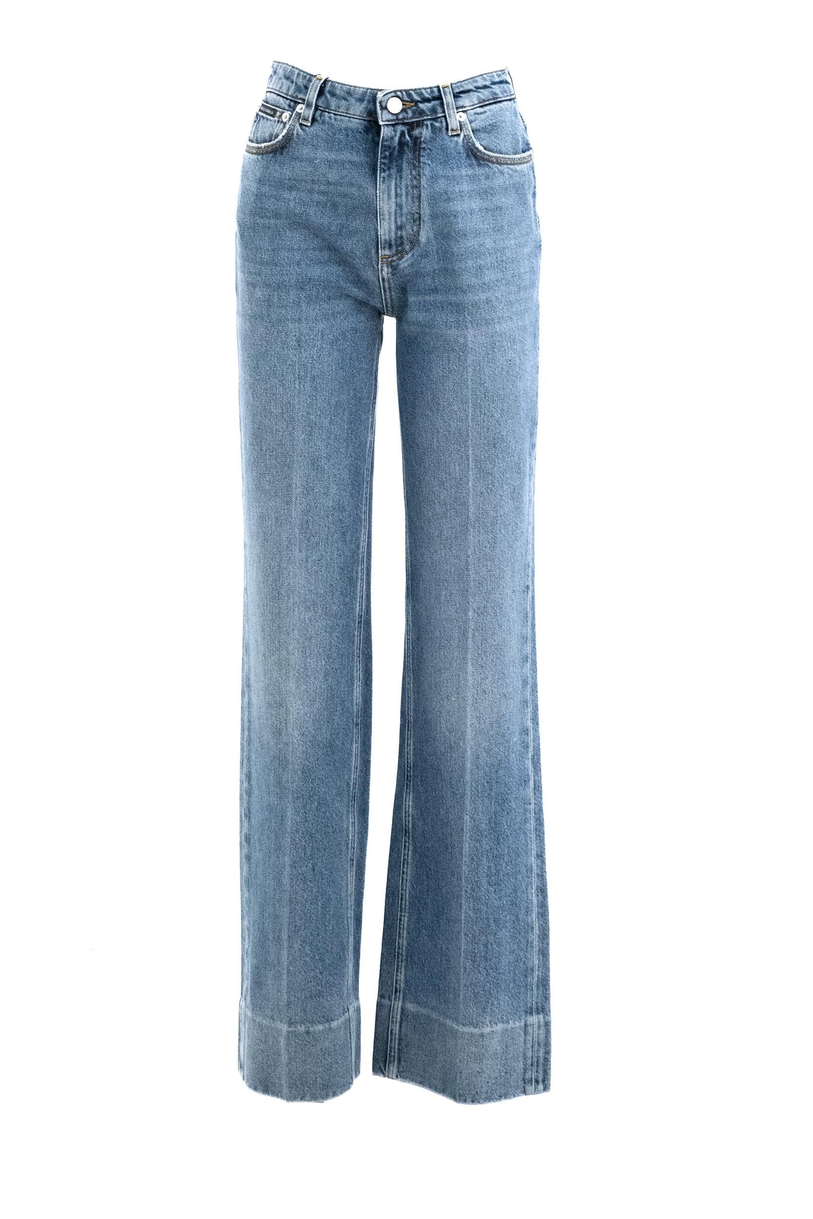 Pantaloni in Denim<BR/> FTC79D G8NR5 S9001 DOLCE & GABBANA