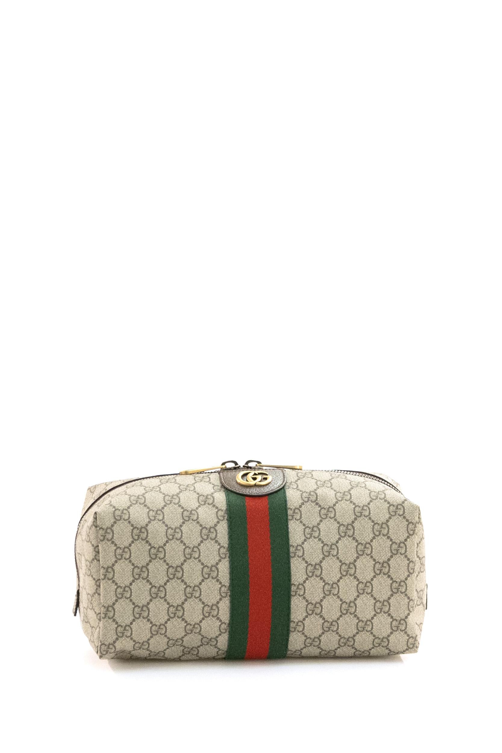Trousse Ophidia GG in pelle e canvas 572767 9IK3T 8745 GUCCI