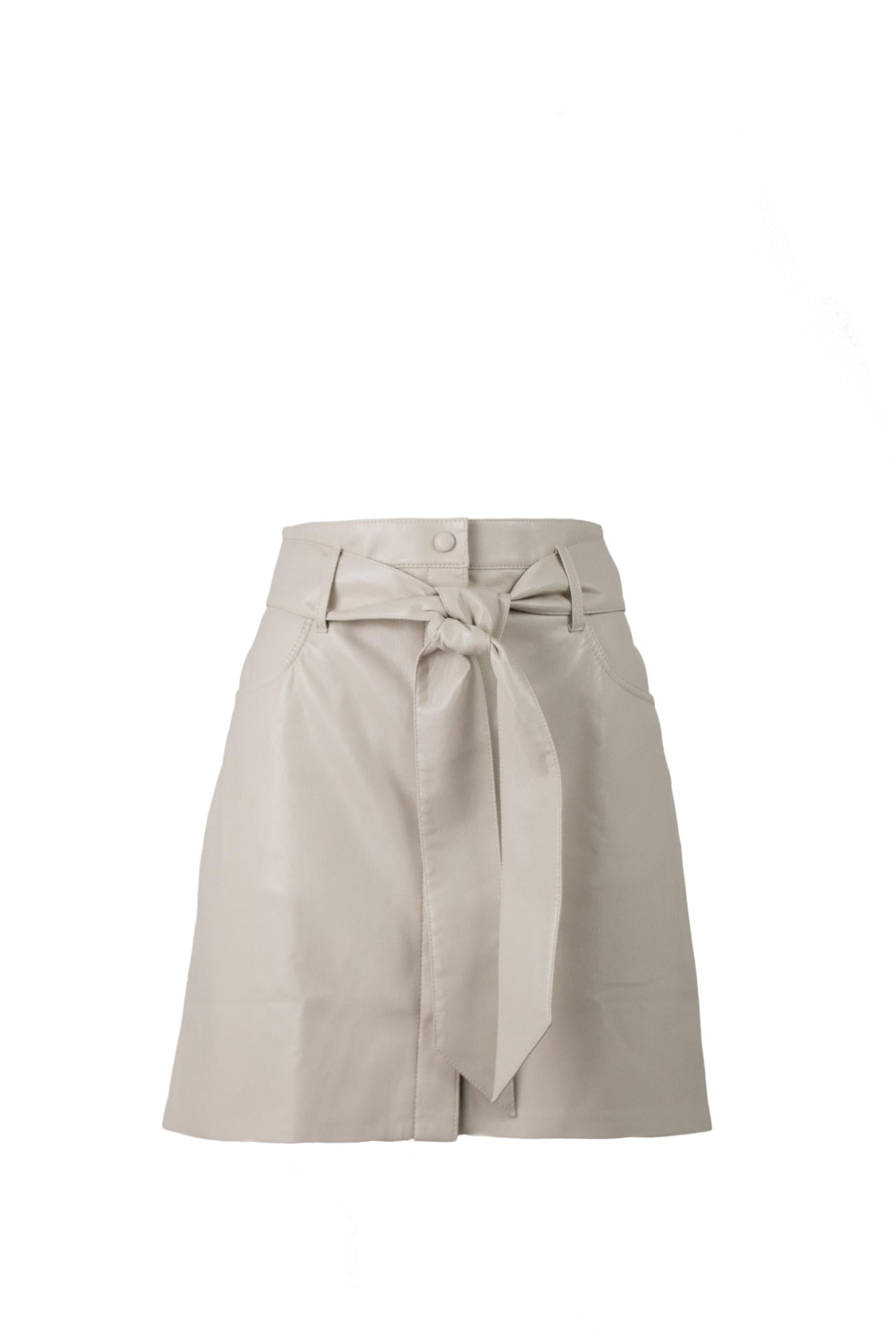 Nanushka NW21CRSK00871 CREME Minigonna<BR/> NW21CRSK00871 CREME NANUSHKA