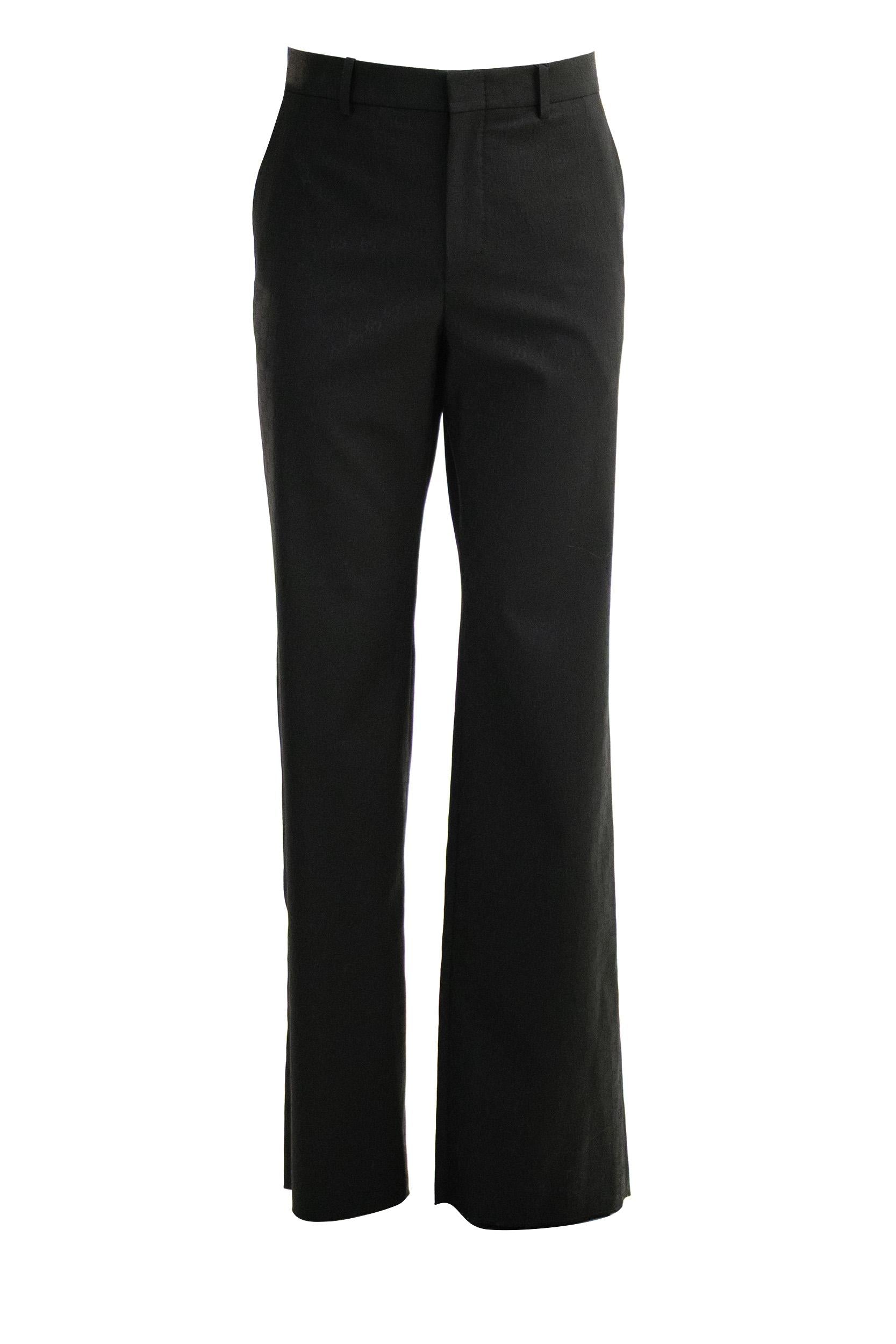 Pantaloni in Lana GG<BR/> 864053 ZAUUC 1000 GUCCI