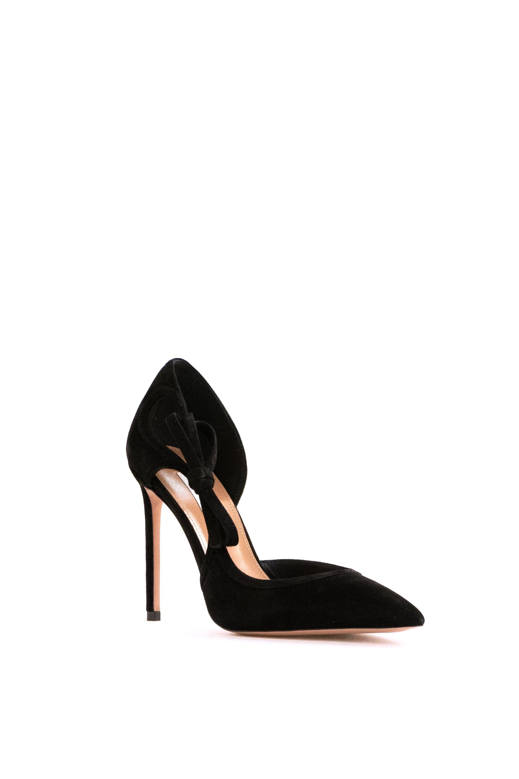 Décolleté Soave<BR/> SVEHIGP0-SUE-000 BLACK AQUAZZURA