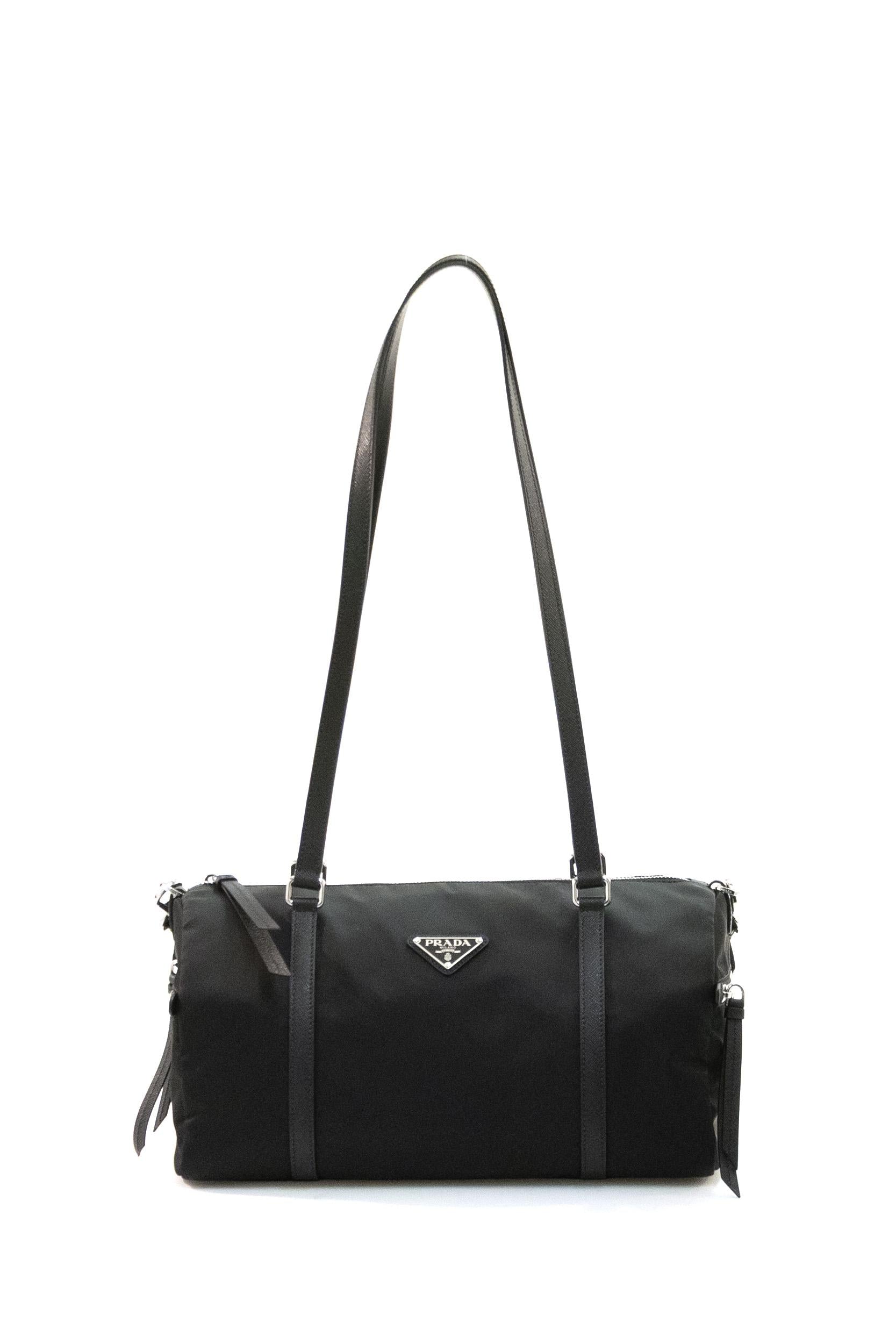 Bauletto Large in Re-Nylon e Saffiano<BR/> 1BB154 V MOM R064 F0632 PRADA