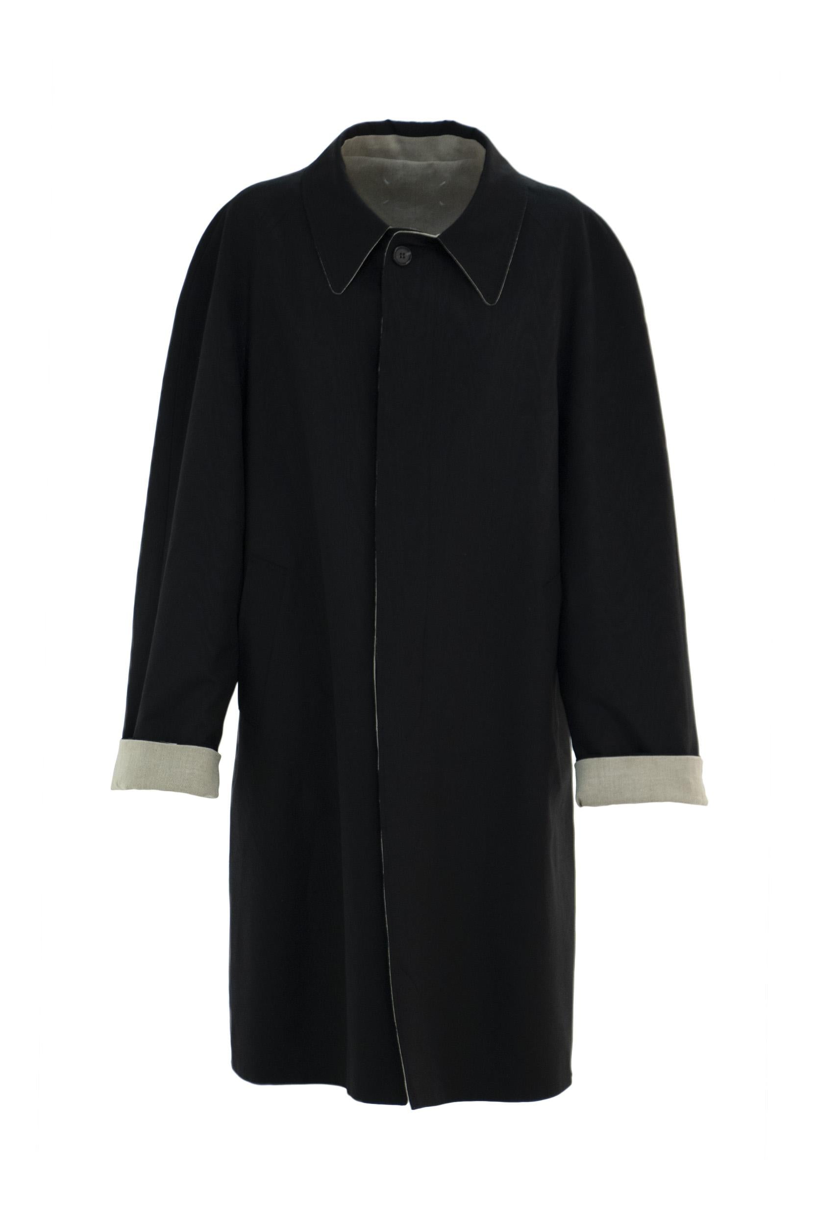 Cappotto <BR/> S51AH0189 S76571 900 MAISON MARGIELA