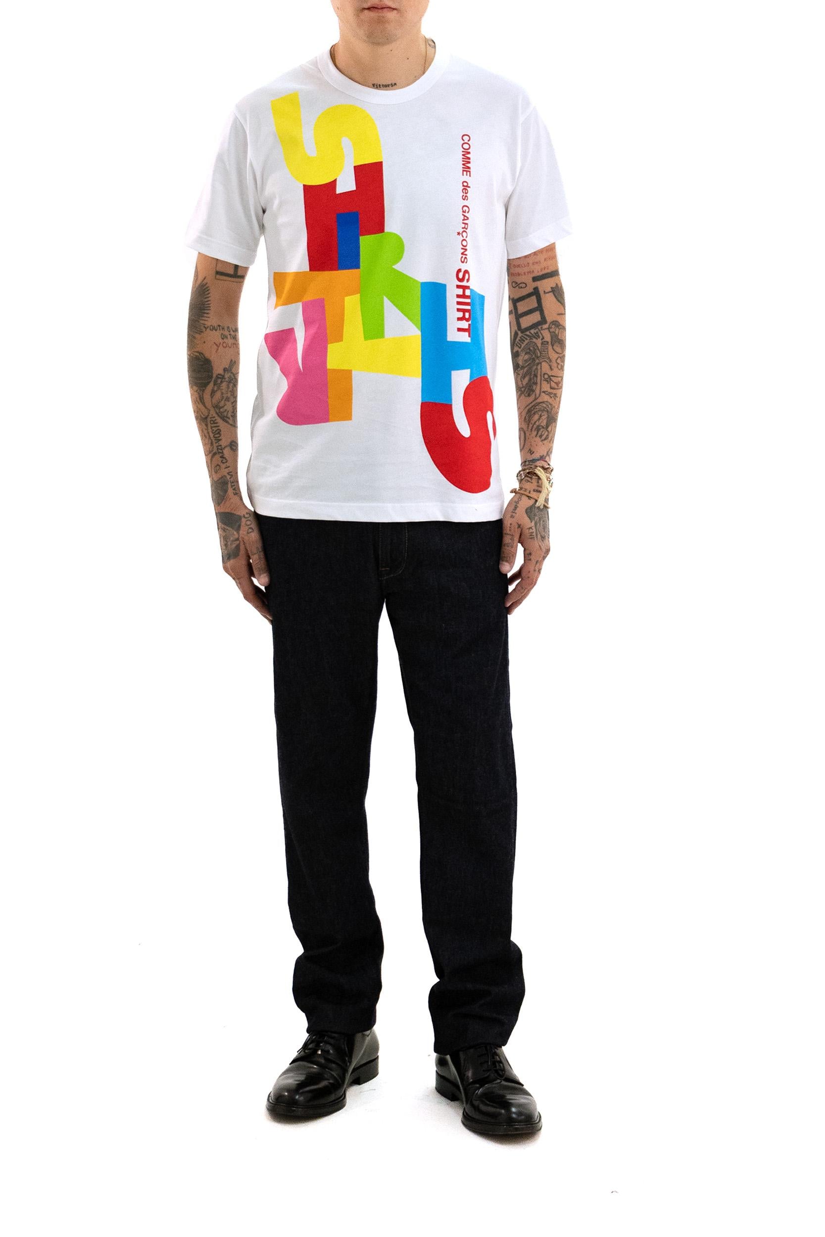 T-shirt Cotone Grigio FP-T004 1 CDG SHIRT