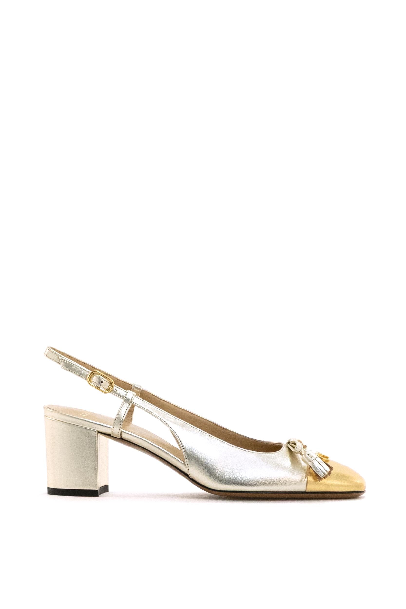 Décolleté Slingback Valet Du Roi in Capretto<BR/> 8W2S0MH9KDR DLW VALENTINO GARAVANI