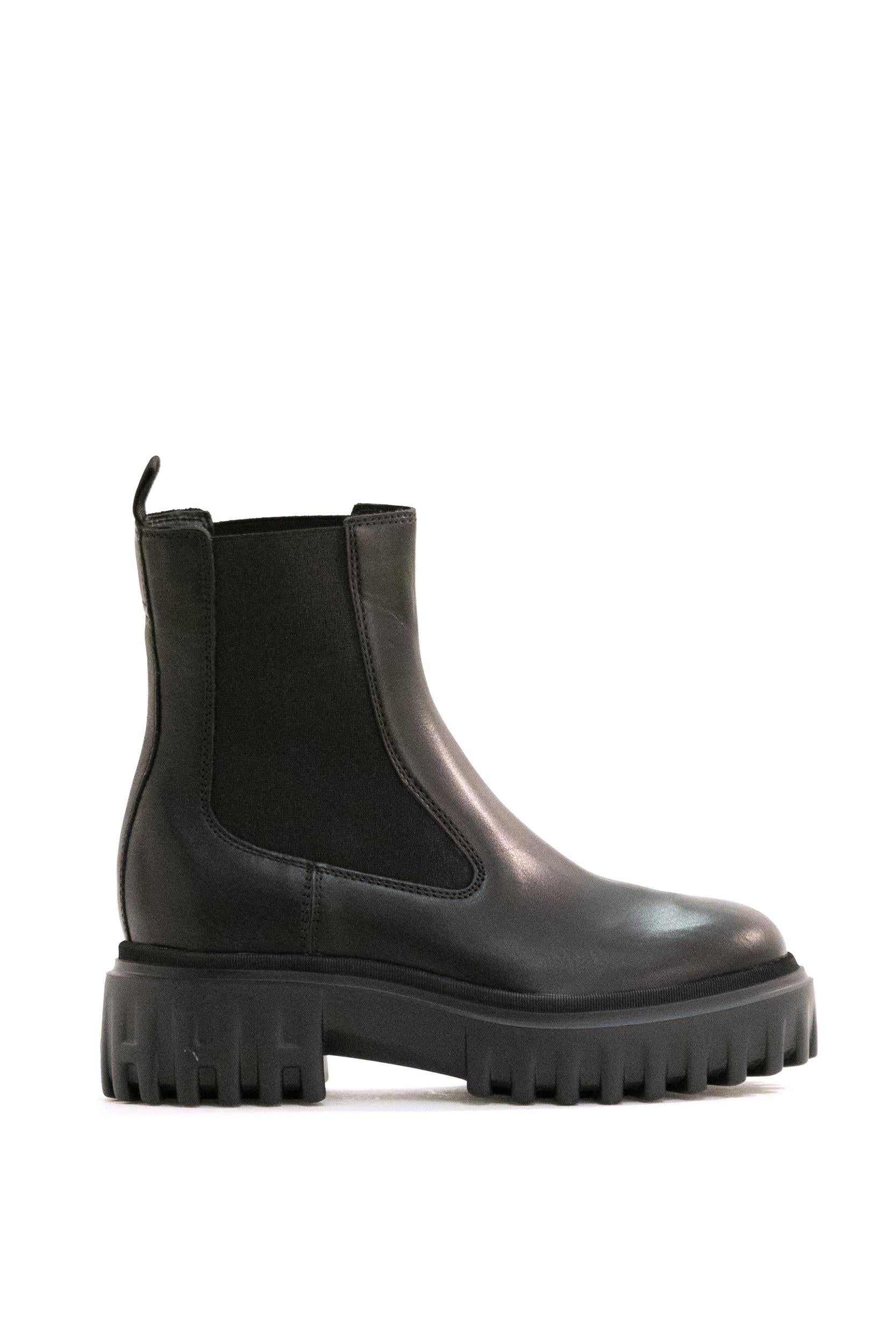 Chelsea Boots pelle nera<BR/> HXW7000FV30KXT B999 HOGAN