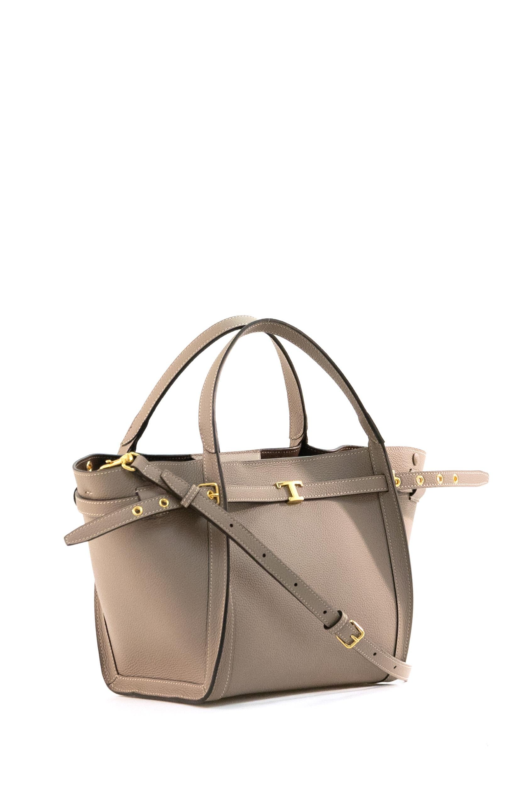 Borsa Shopping in Pelle Piccola<BR/> XBWTIMA0200WKA C413 TOD'S