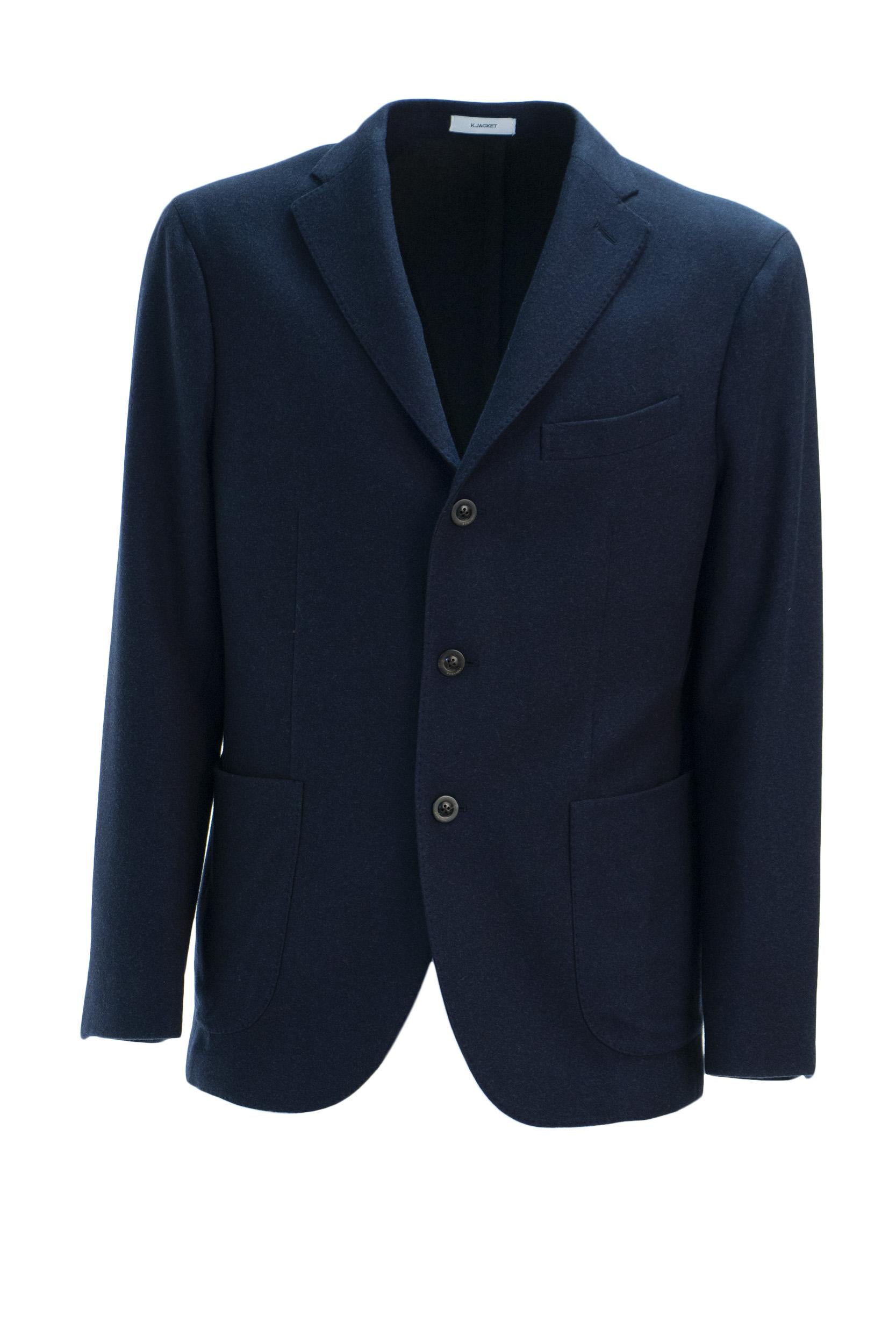 Giacca monopetto blu<BR/> N2902E FB2012 0790 BOGLIOLI