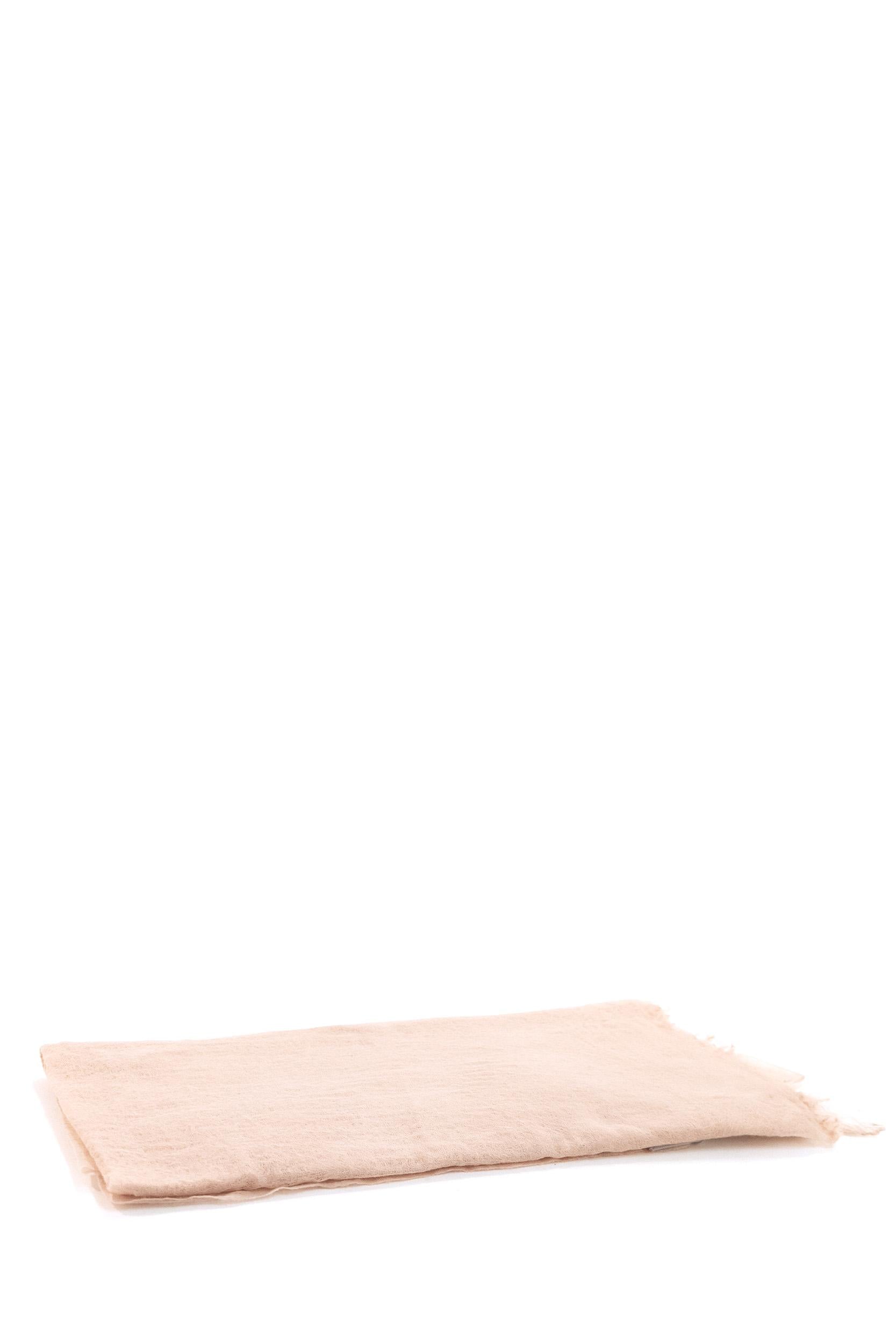 Sciarpa in Cashmere di colore rosa<BR/> 612605 815 MOULETA