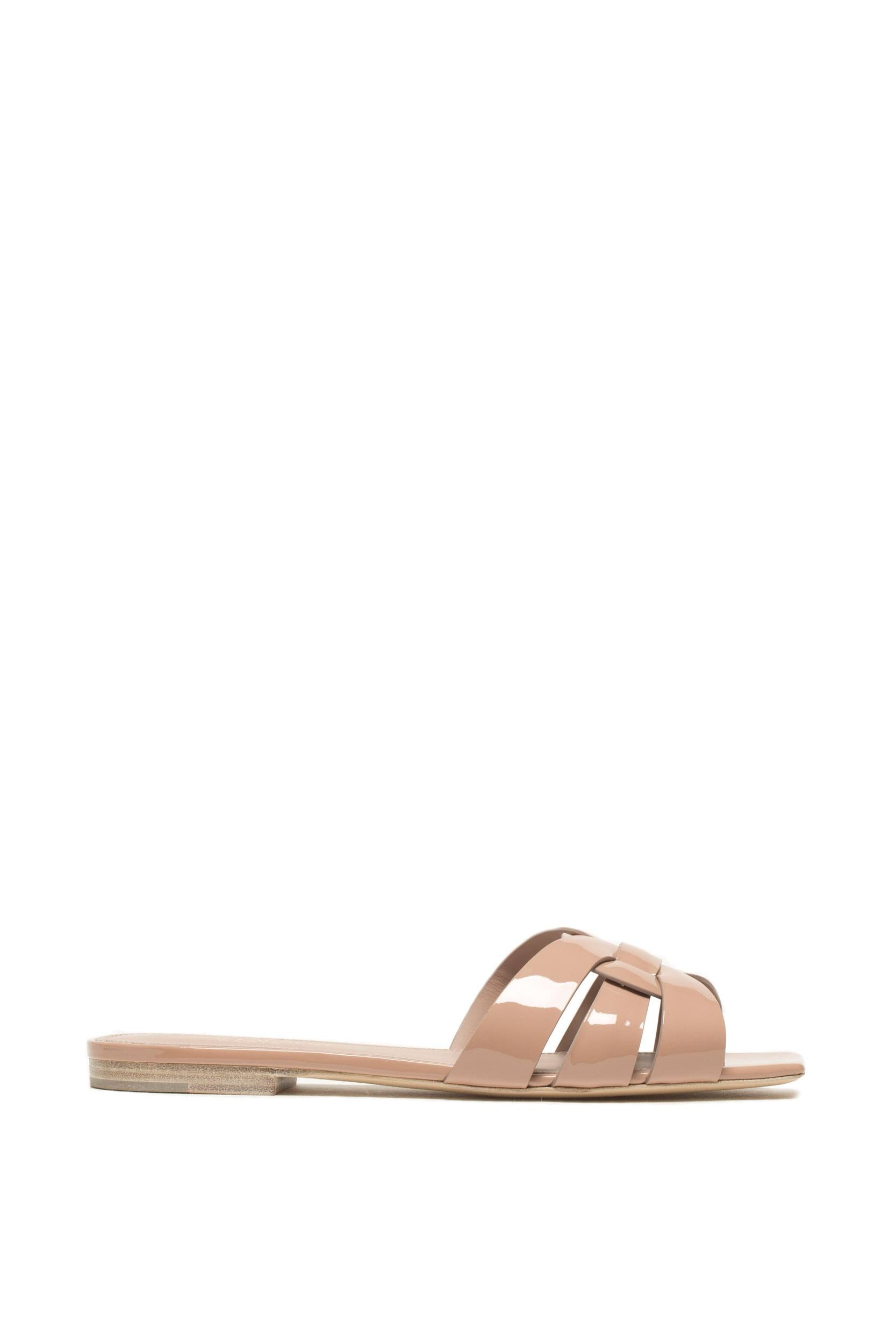 Sandali Tribute in Vernice 571952 B8I00 9935 SAINT LAURENT