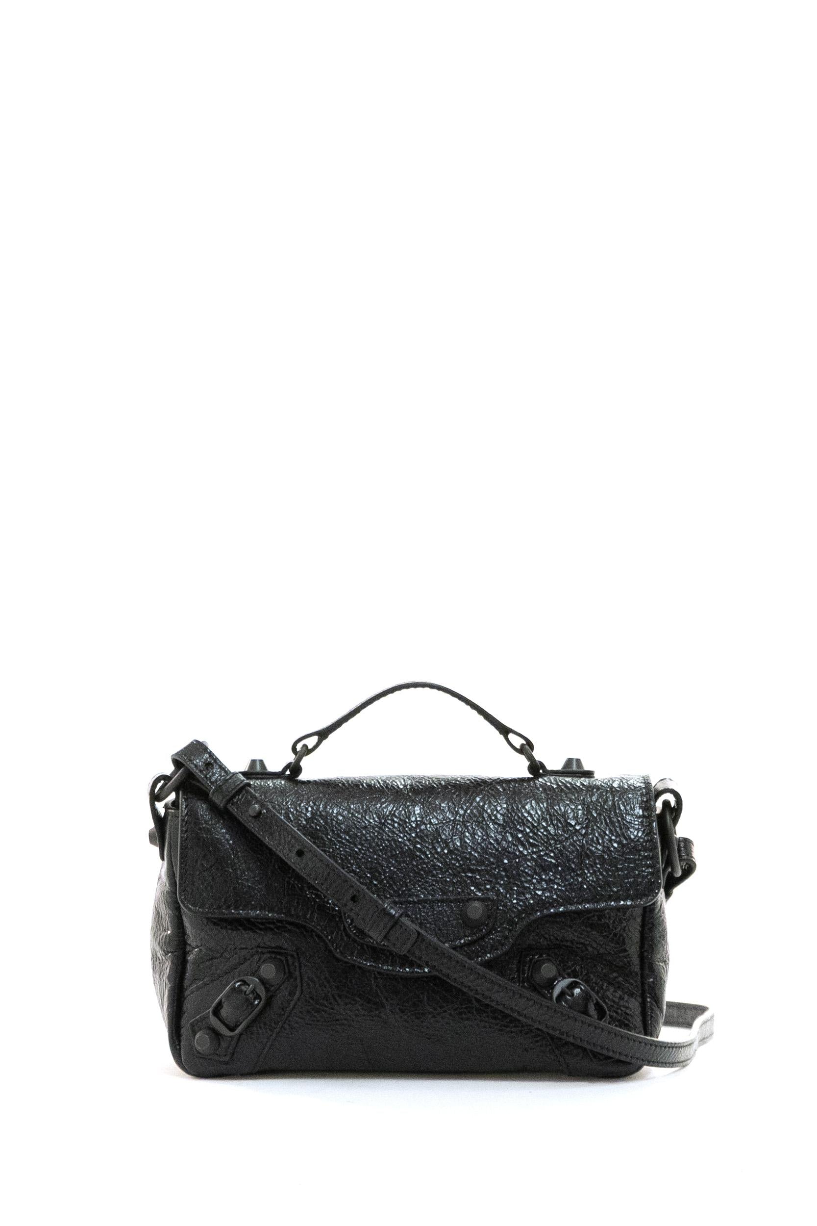 Borsa Le City Nano in pelle Arena di colore nero<BR/> 865857 2ABEK 1000 BALENCIAGA