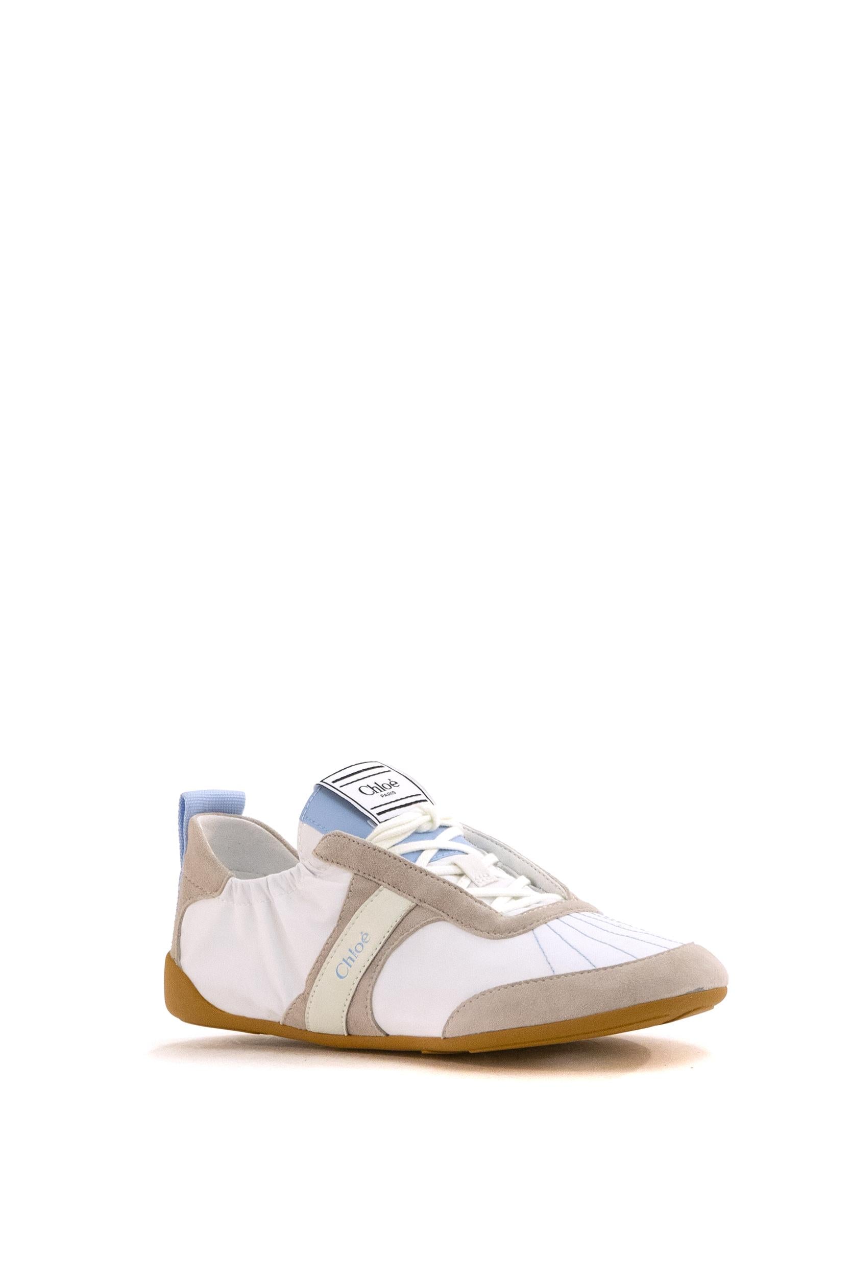 Sneakers Kick in nylon e suede<BR/> 26S15RVL 406 CHLOE'
