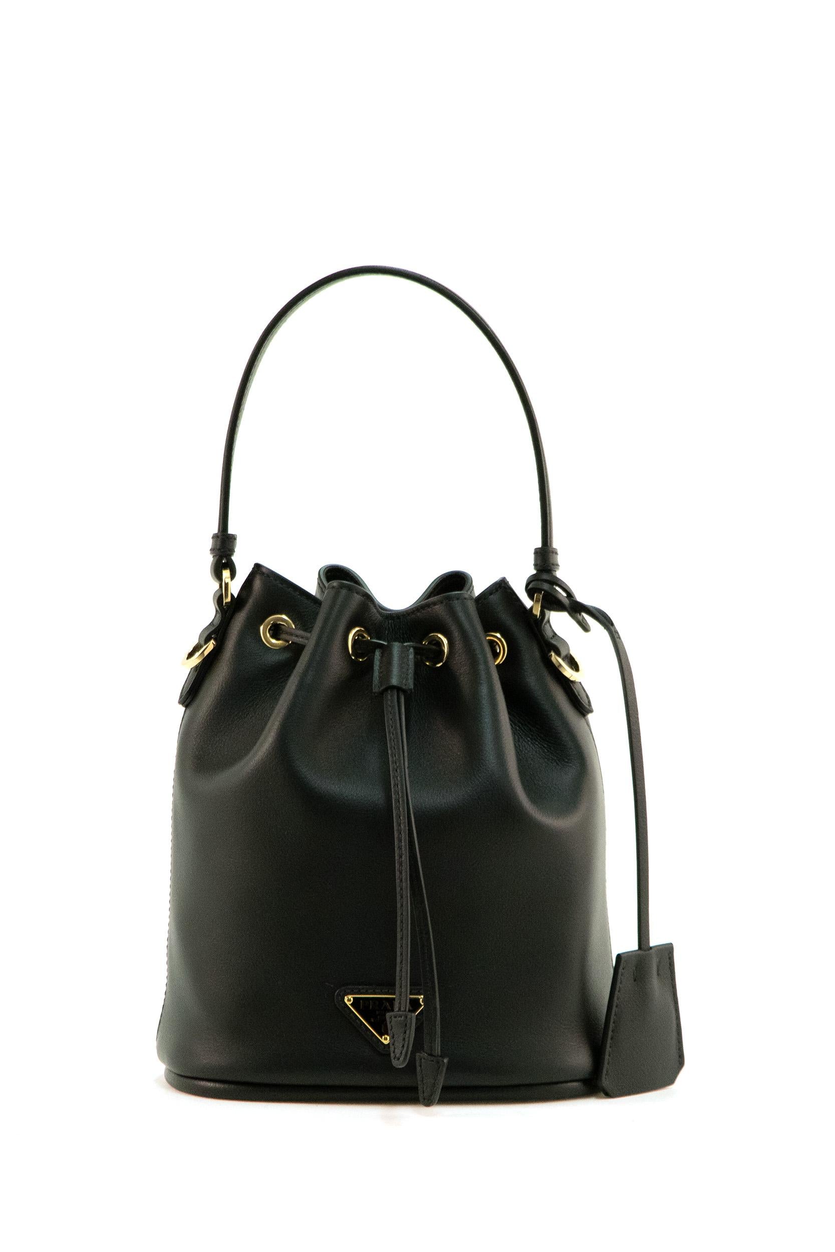 Borsa a secchiello <BR/> 1BE067 V WOH 2CYS F0002 PRADA