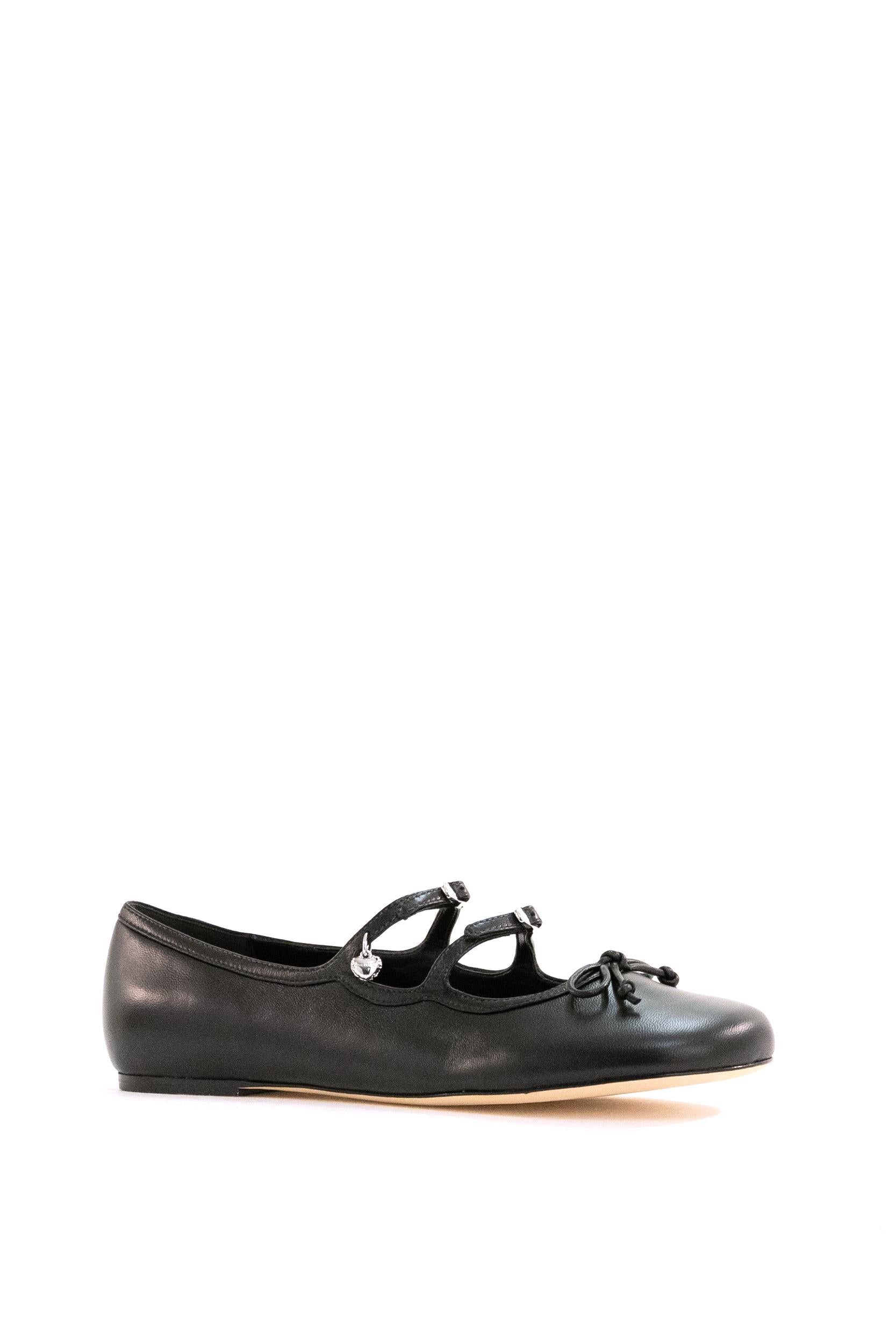 Ballerine Kiki nera<BR/> 2F5FFL001F16 001 MARC JACOBS