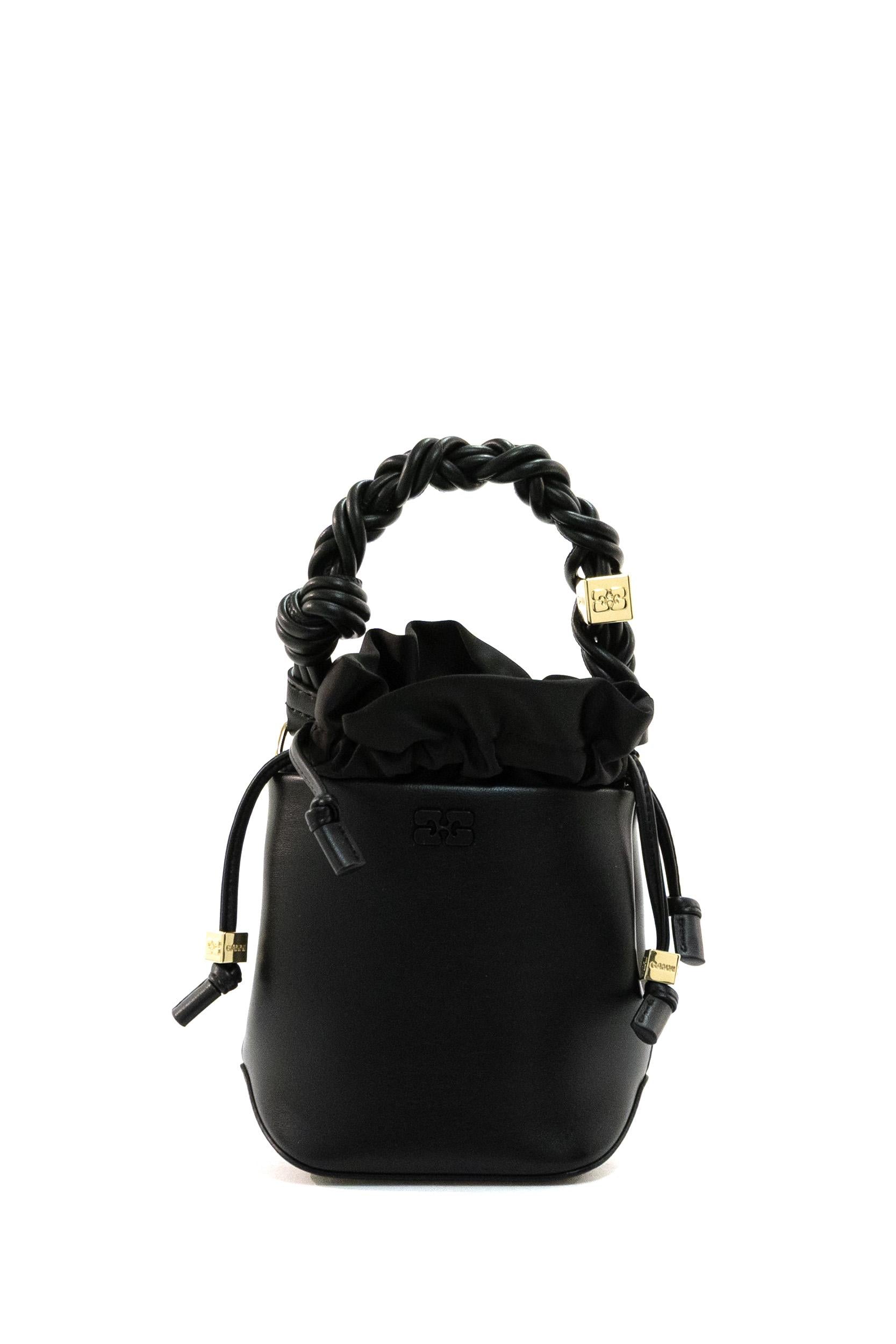 Borsa Mini Bou di colore nero<BR/> A6800 099 GANNI