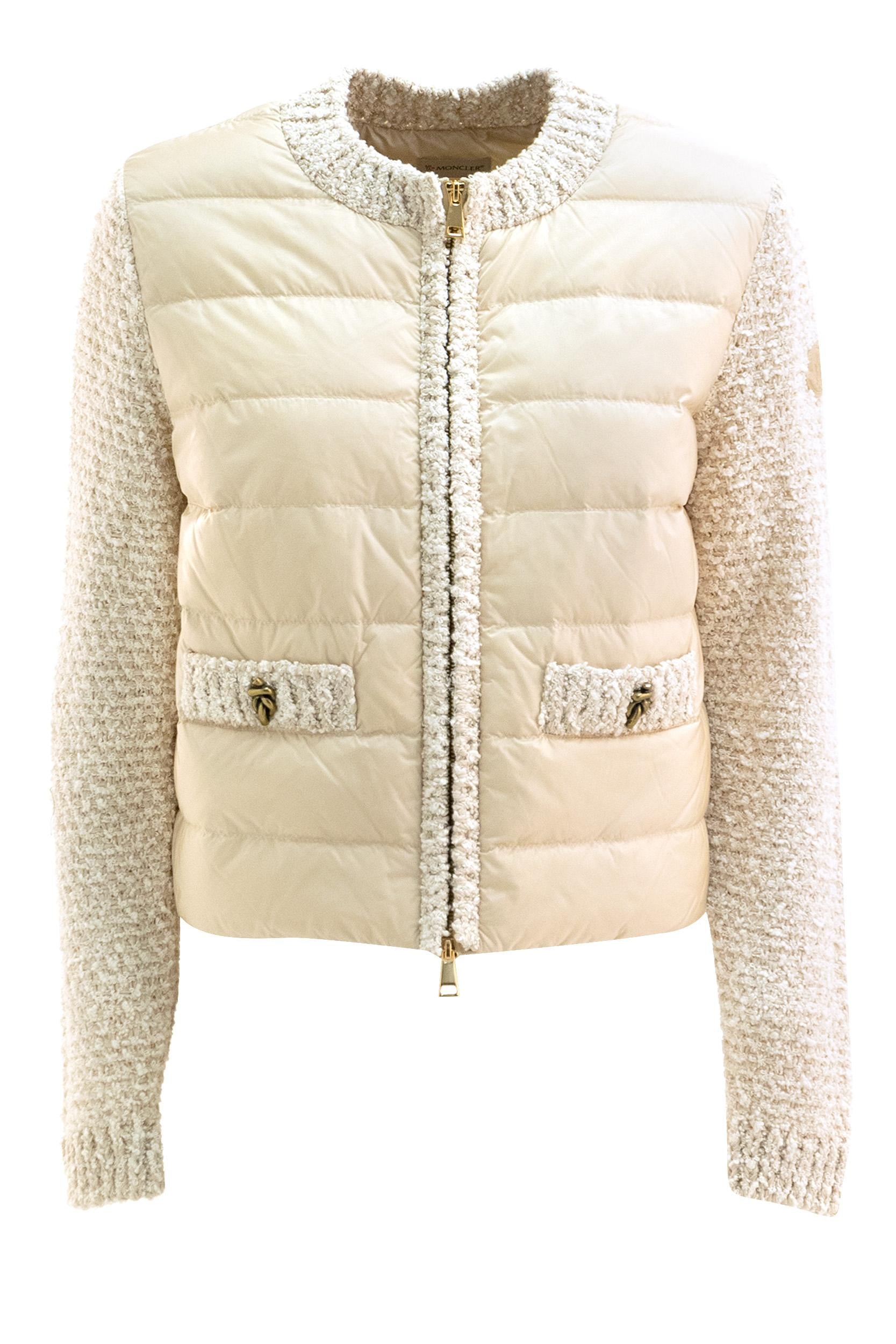 Cardigan Tricot in Nylon e Cotone<BR/> 9B000-29 M9300 060 MONCLER