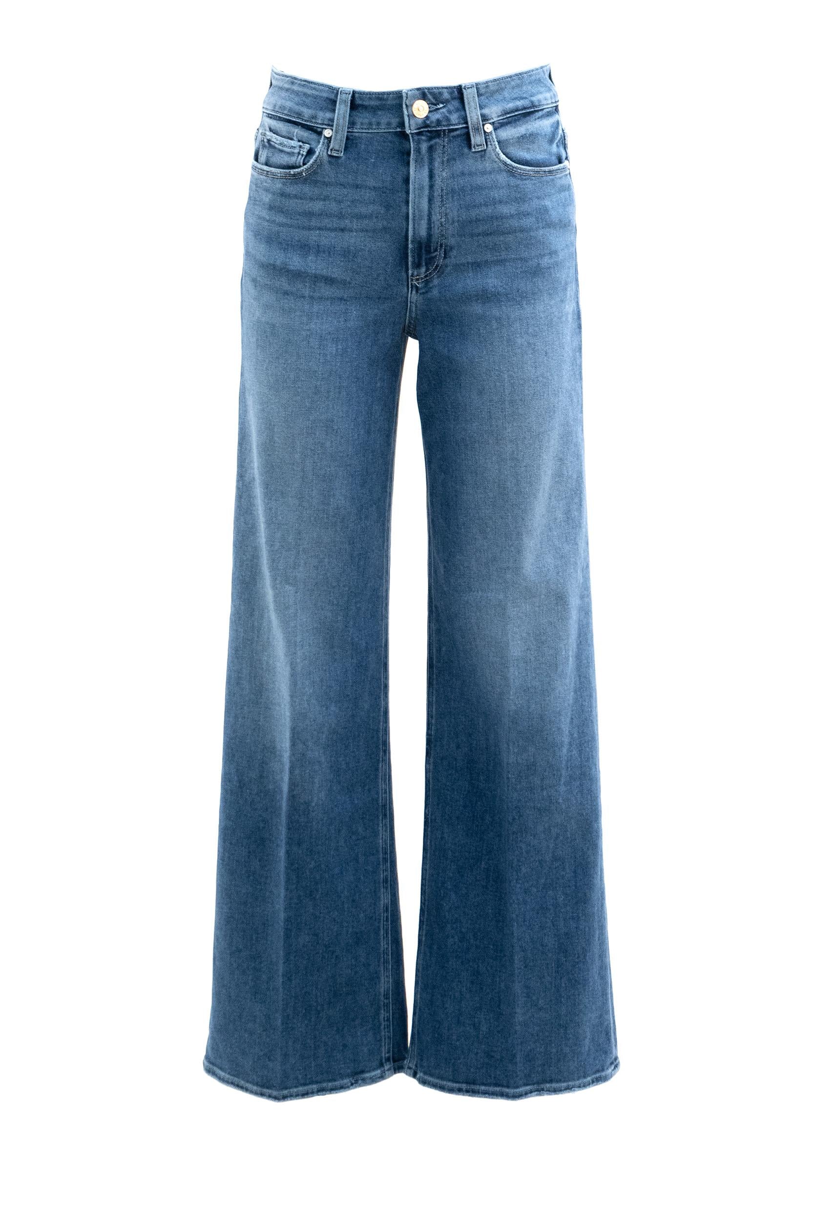 Jeans Anessa in Cotone Stretch<BR/> 1C72F72-C861 WC861 PAIGE