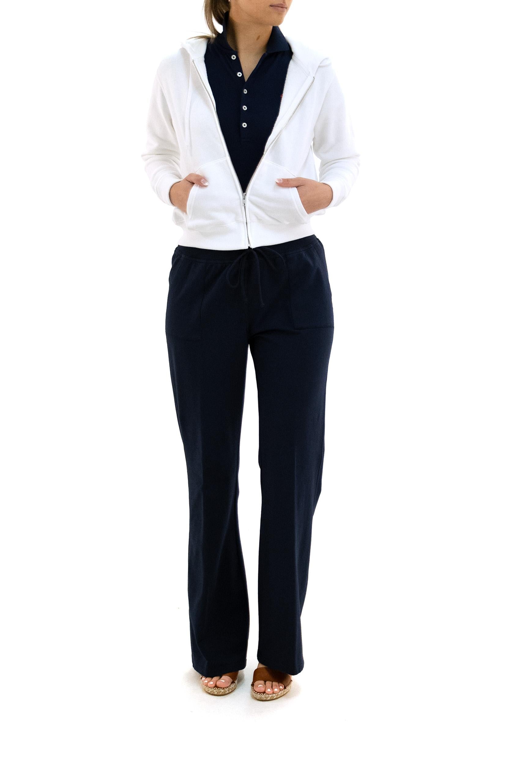 Felpa in cotone di colore bianco<BR/> 211971693002 WHITE POLO RALPH LAUREN