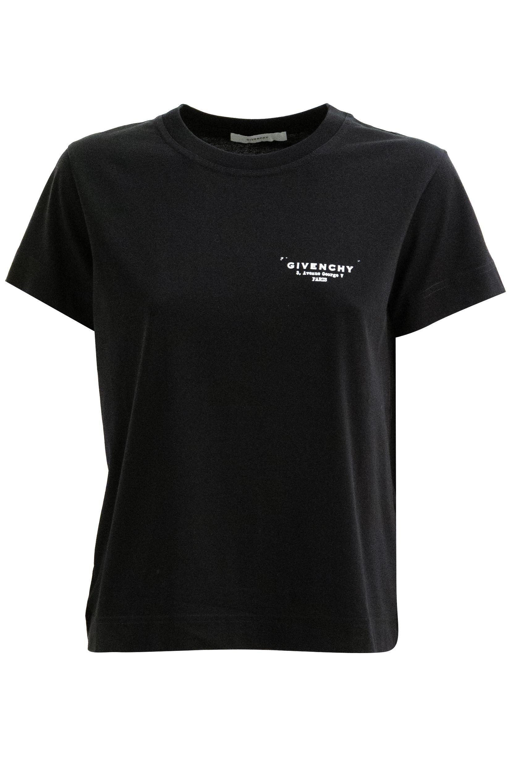 T-shirt<BR/> BW70FJP75N 001 GIVENCHY