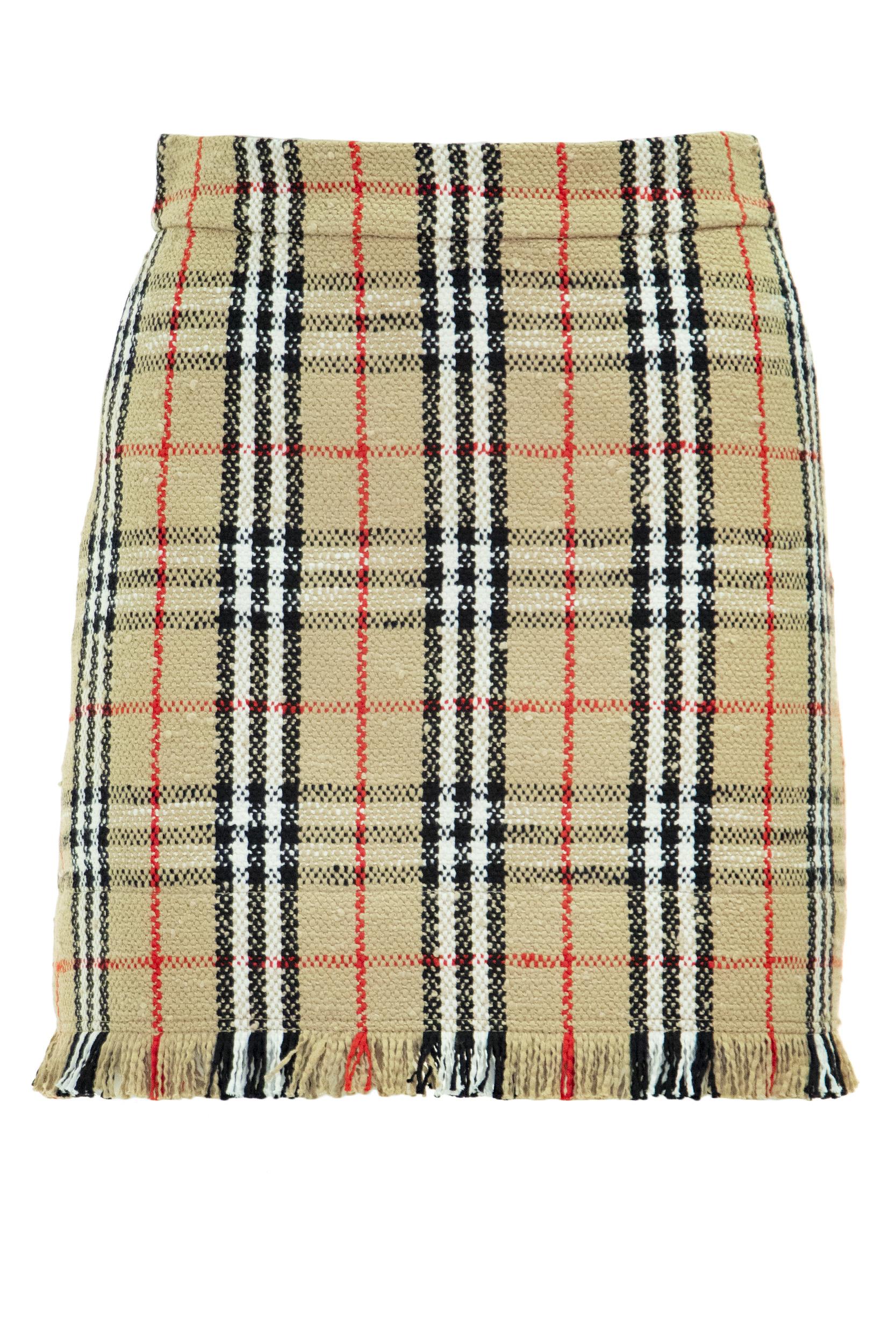 BURBERRY Minigonna<BR/><BR/> 8063228 ARCHIVE BEIGE BURBERRY